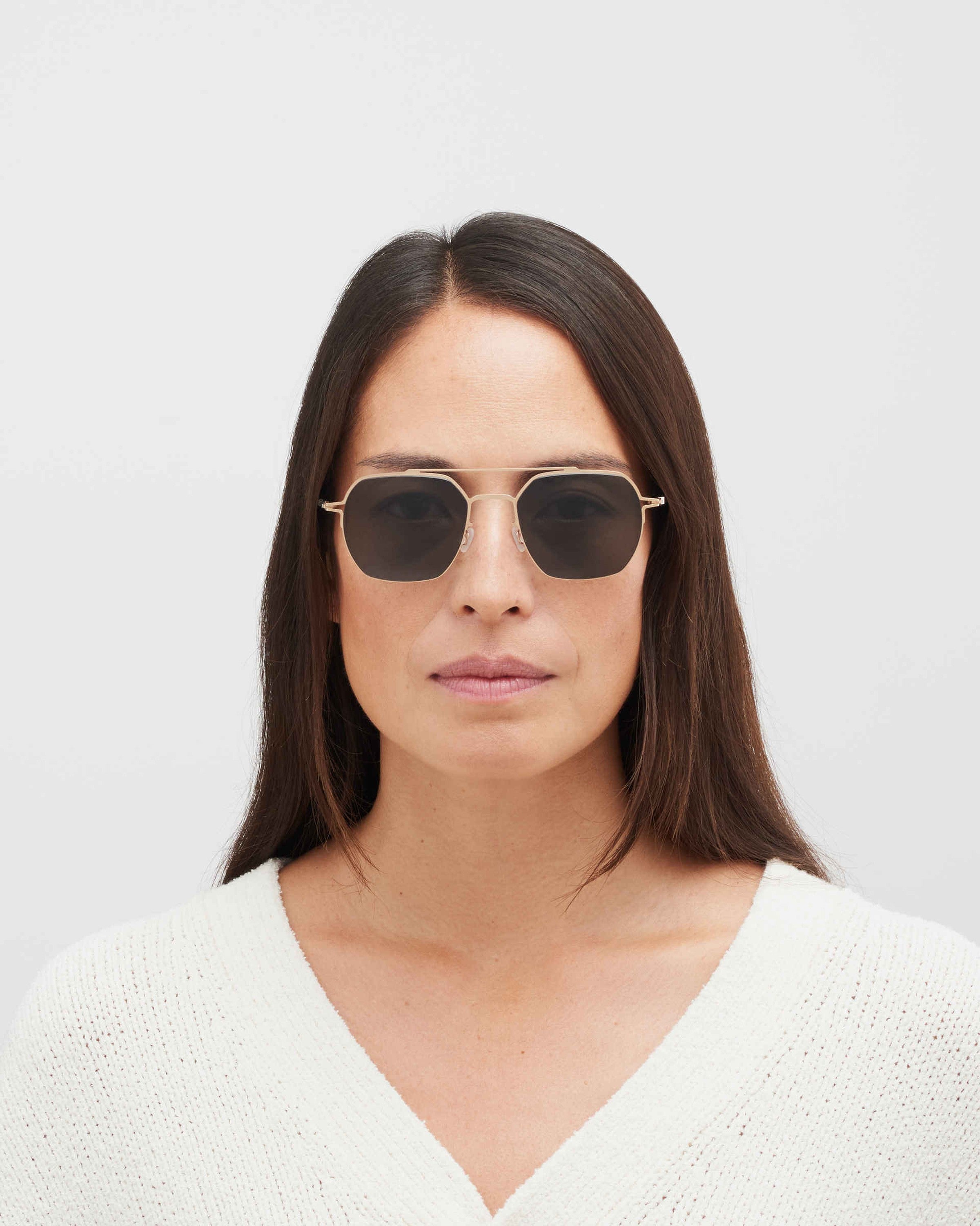 MYKITA ARLO CHAMPAGNE GOLD Champagne Gold / Darkgrey Solid