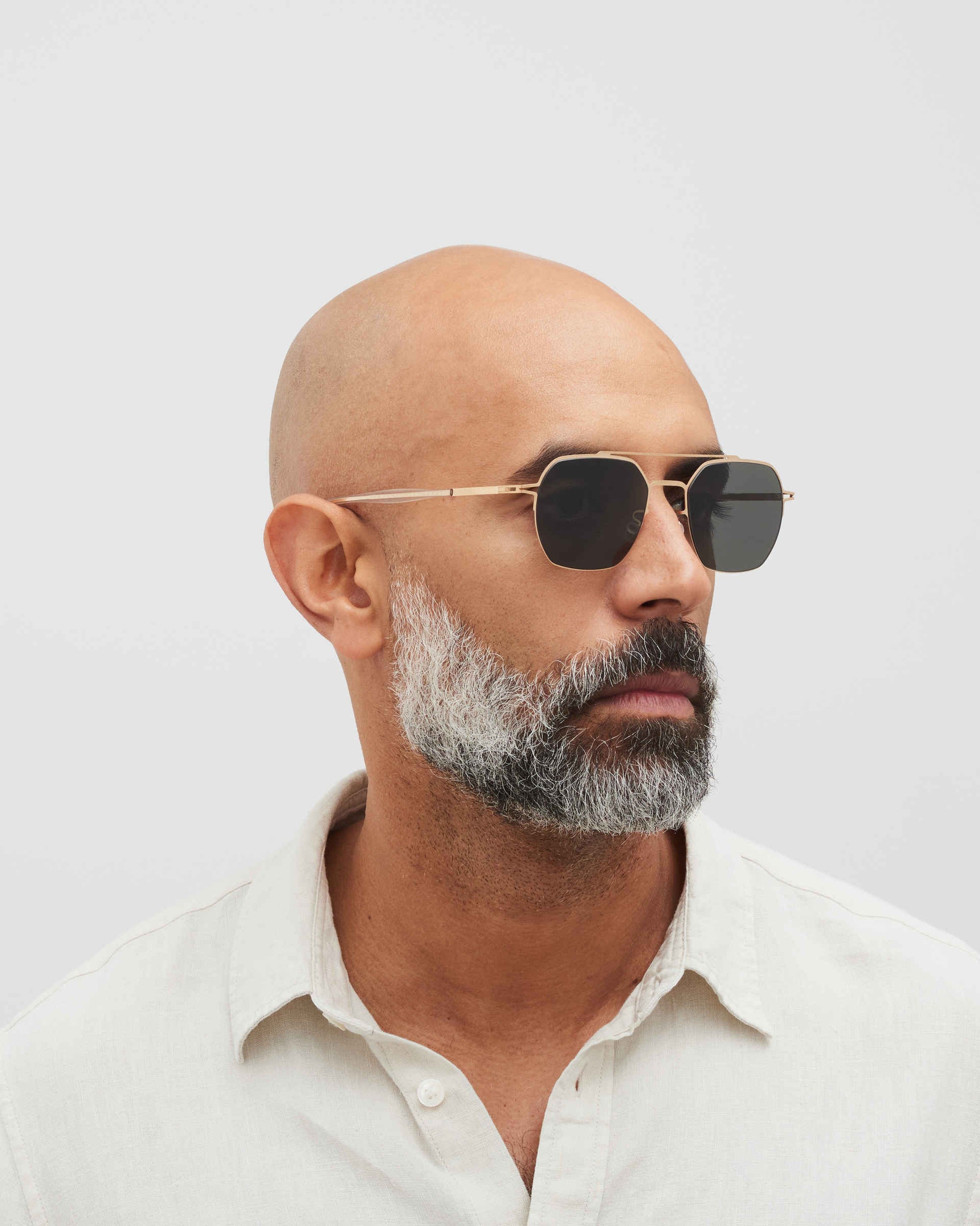 MYKITA ARLO CHAMPAGNE GOLD Champagne Gold / Darkgrey Solid