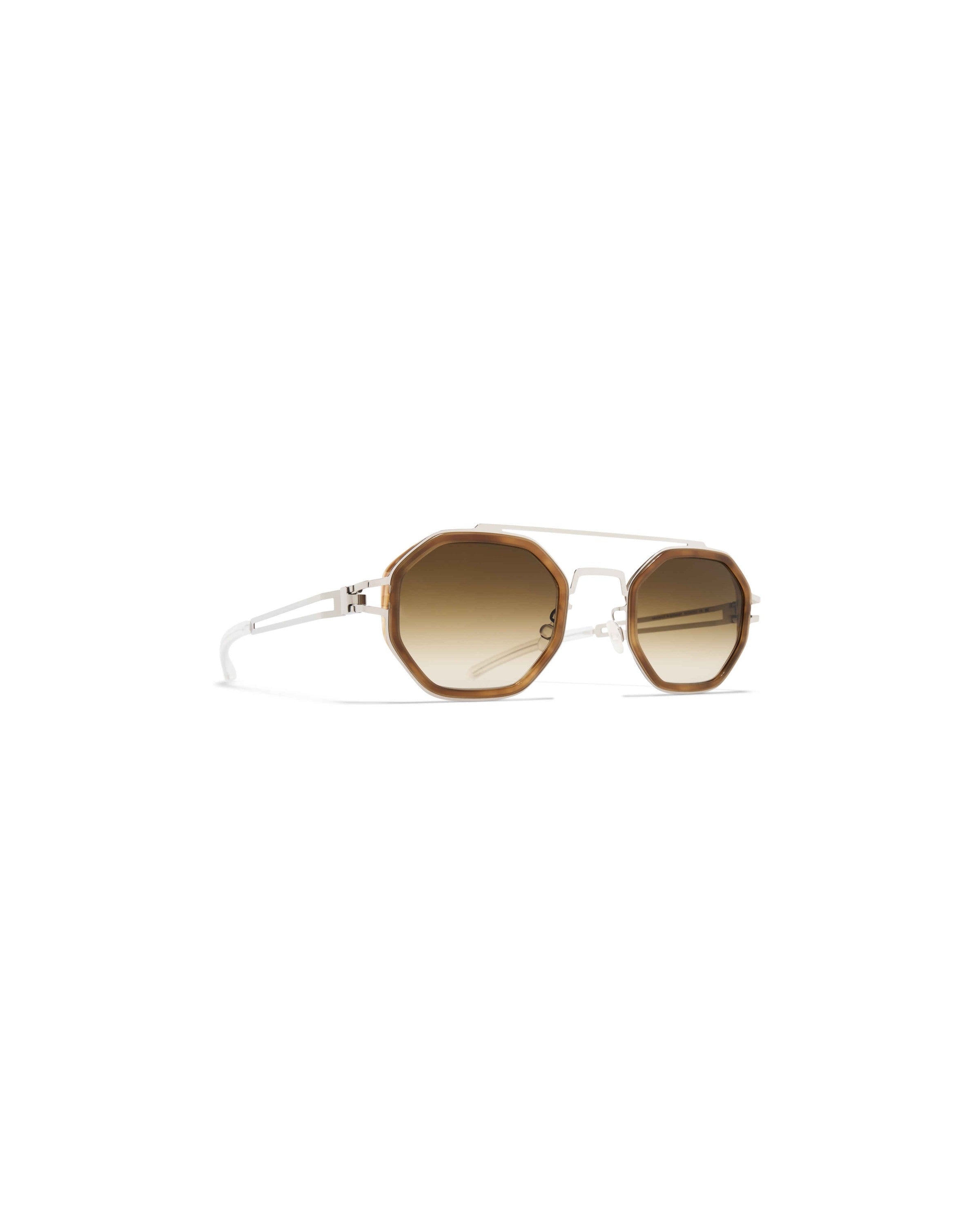 MYKITA ARTURO A92 SHINY SILVER/GALAPAGOS Shiny Silver/Galapagos / Rawbrown Gradient