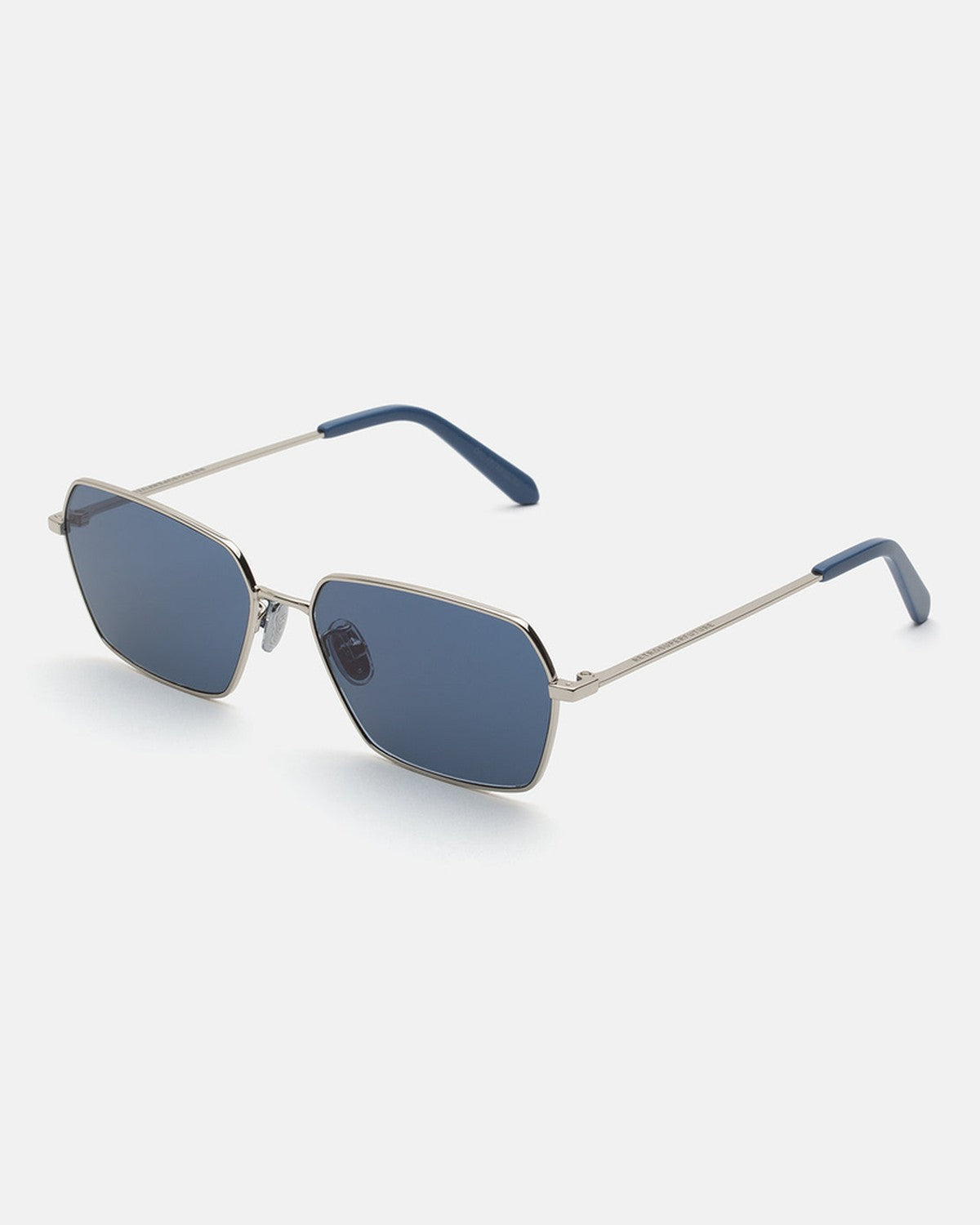 Angled view of RETROSUPERFUTURE Balarm Bluissimo sunglasses.