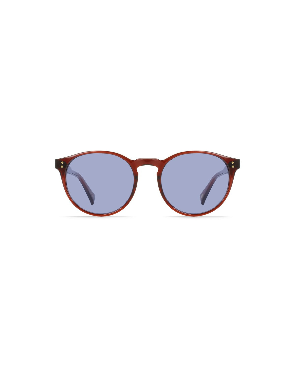 Front view of RAEN Beal Sun 52 Cask Lavender sunglasses.