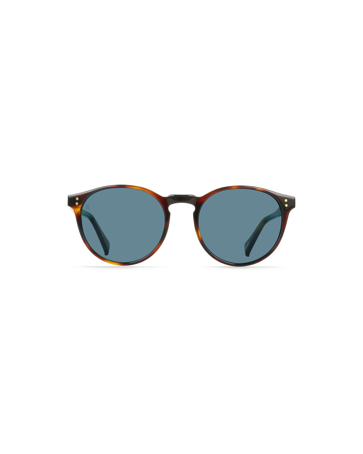 Front view of RAEN Beal Sun 52 Kola Tortoise Plume sunglasses.
