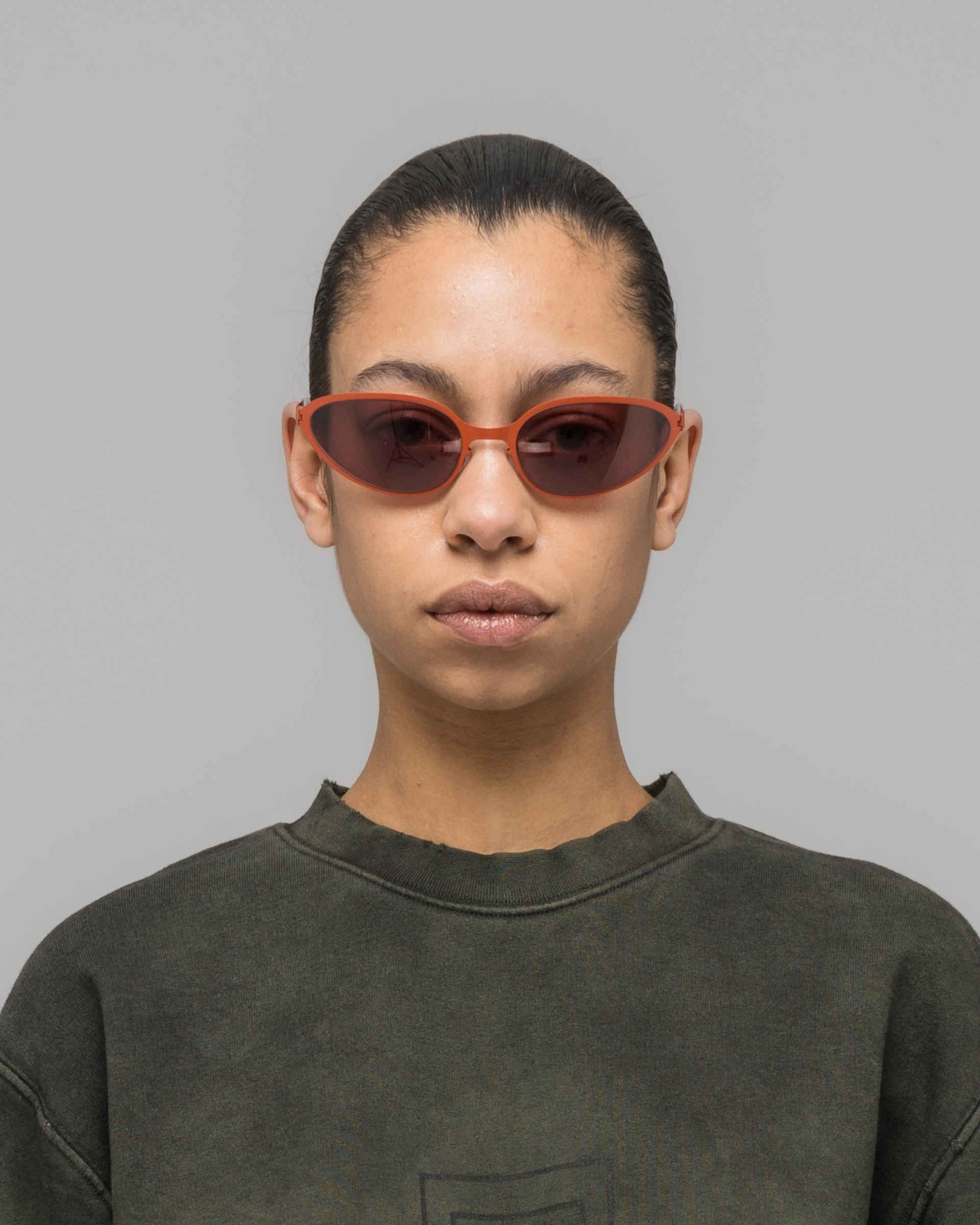 MYKITA BEAR BURNT ORANGE Burnt Orange / Bordeaux Solid