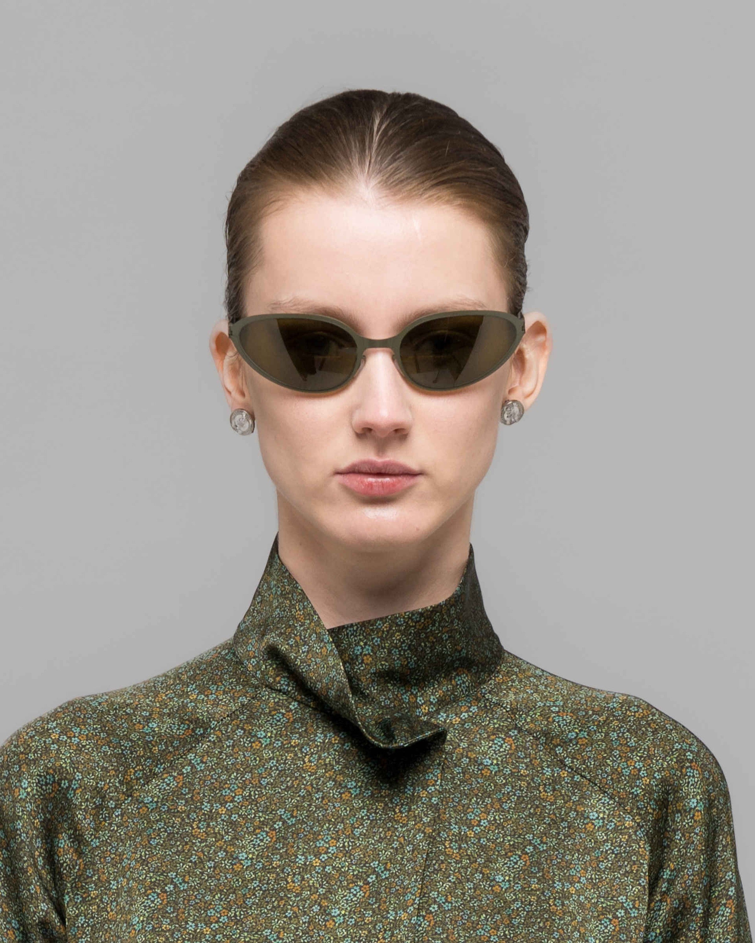 MYKITA BEAR CAMOU GREEN Camou Green / Hollygreen Solid