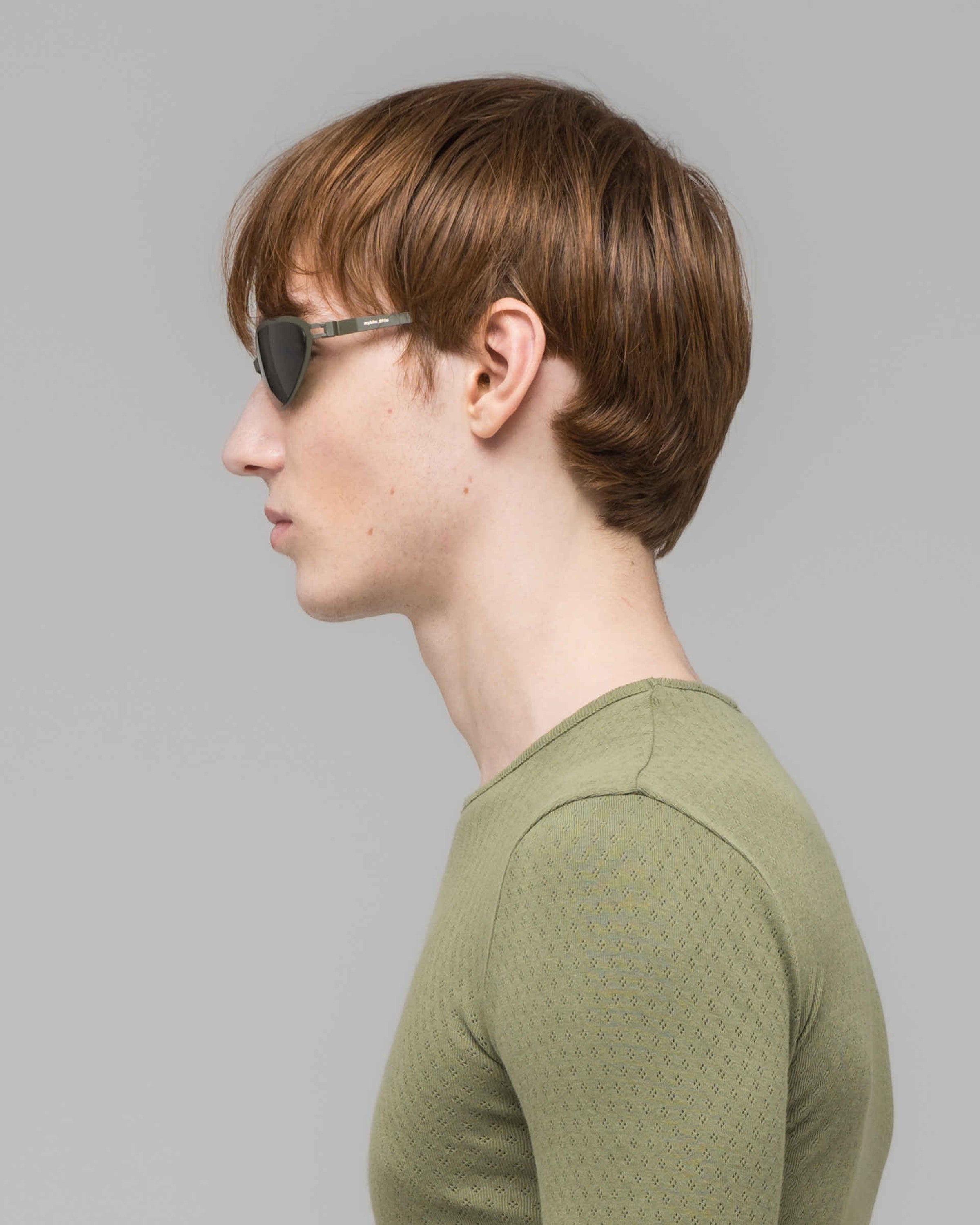 MYKITA BEAR CAMOU GREEN Camou Green / Hollygreen Solid