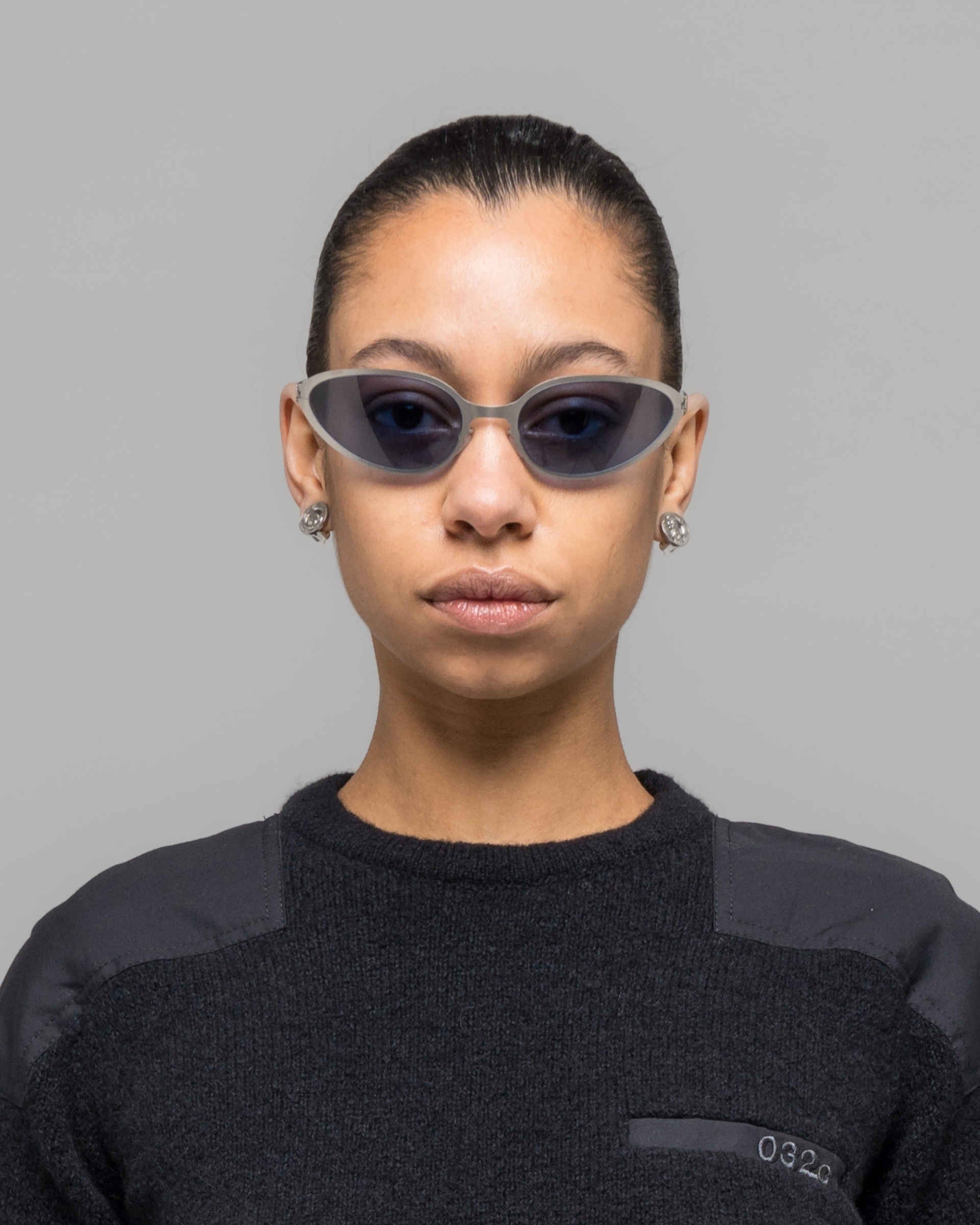 MYKITA BEAR MATTE SILVER Matte Silver / Cobalt Solid