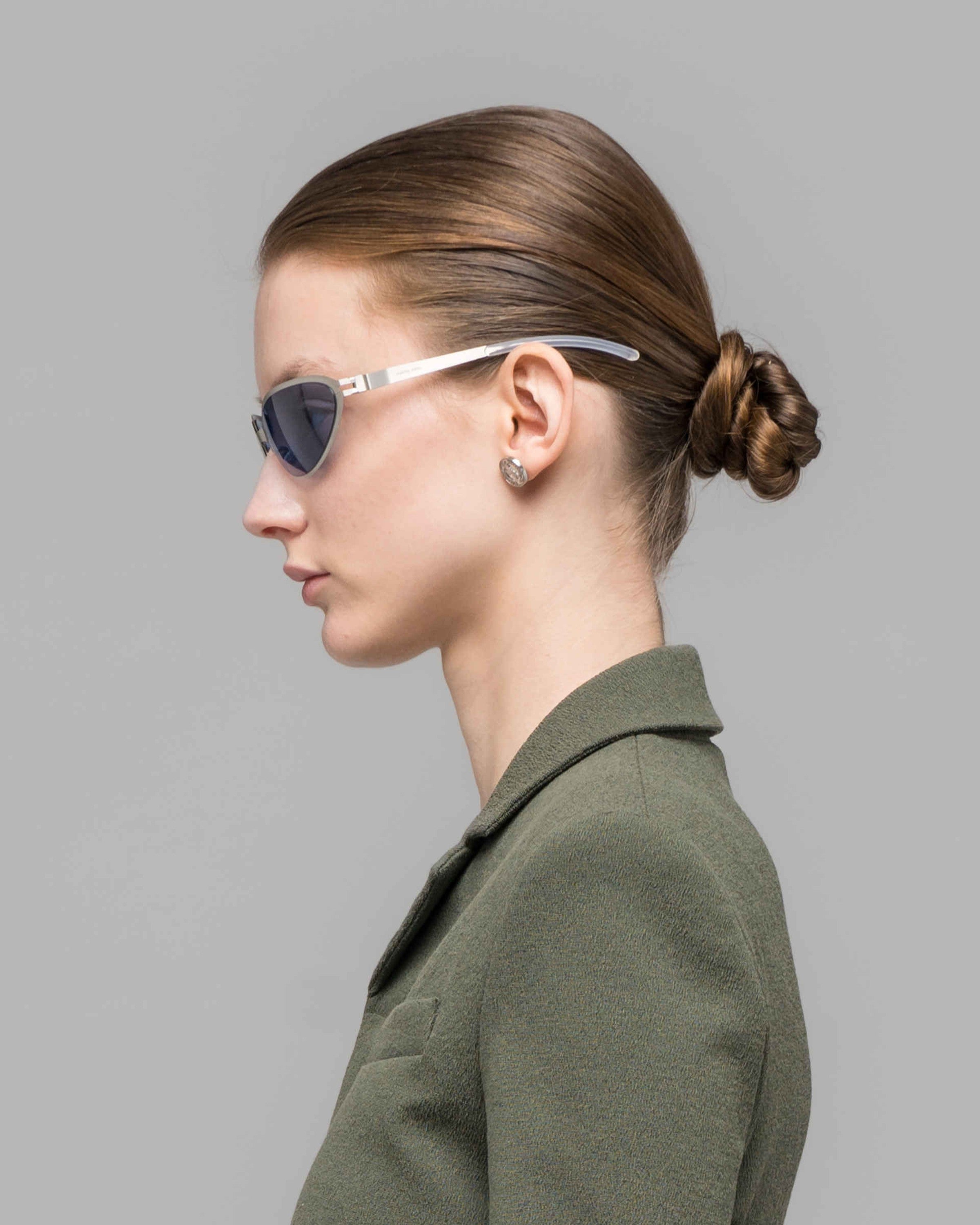 MYKITA BEAR MATTE SILVER Matte Silver / Cobalt Solid
