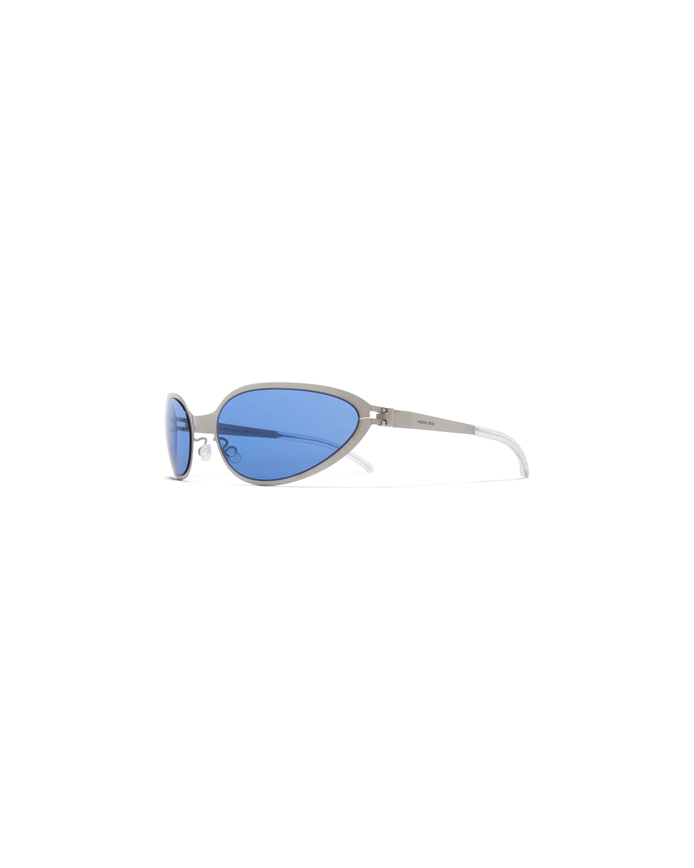 MYKITA BEAR MATTE SILVER Matte Silver / Cobalt Solid