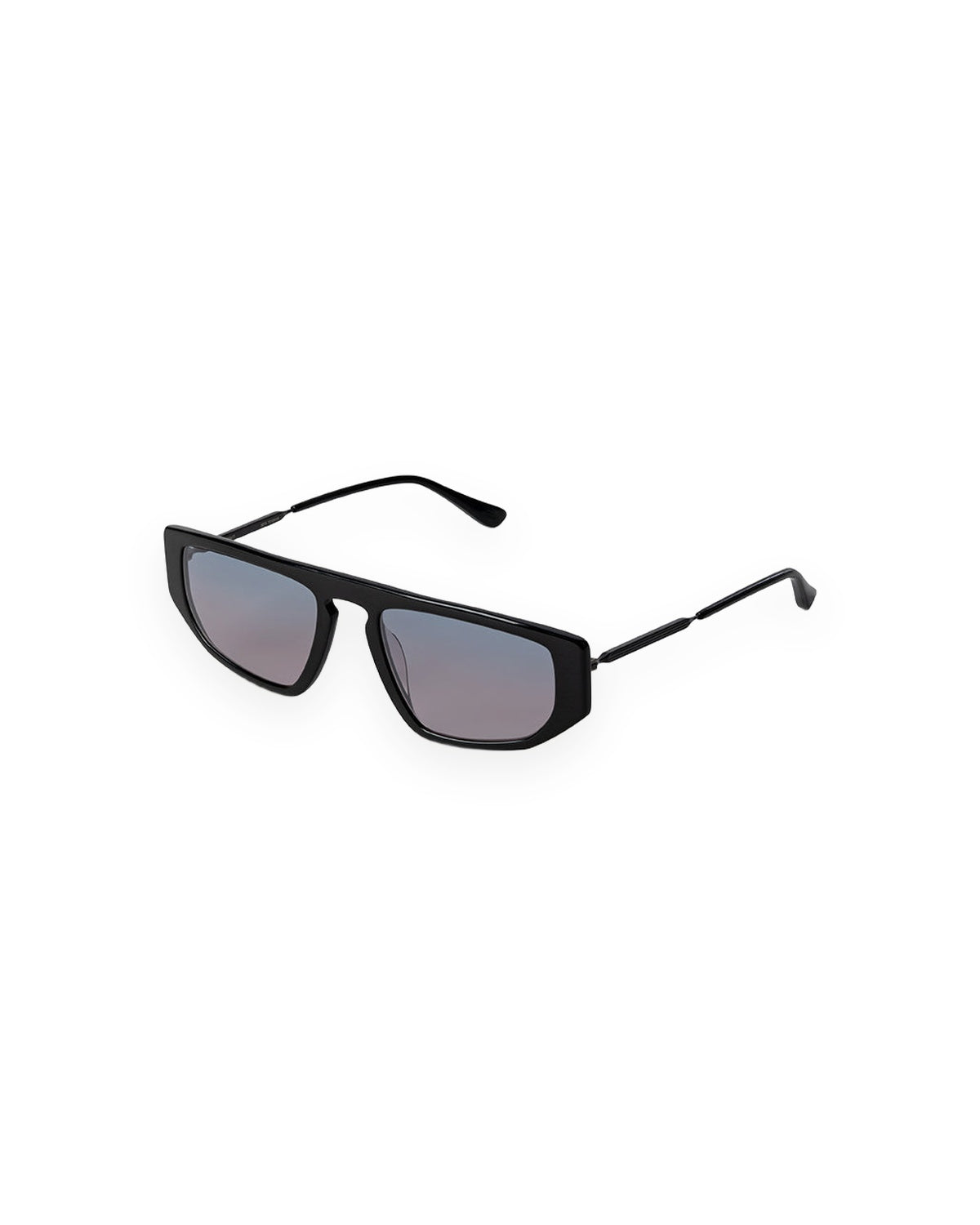 Angle view of ROSS & BROWN Belsunce Acetate sunglasses.