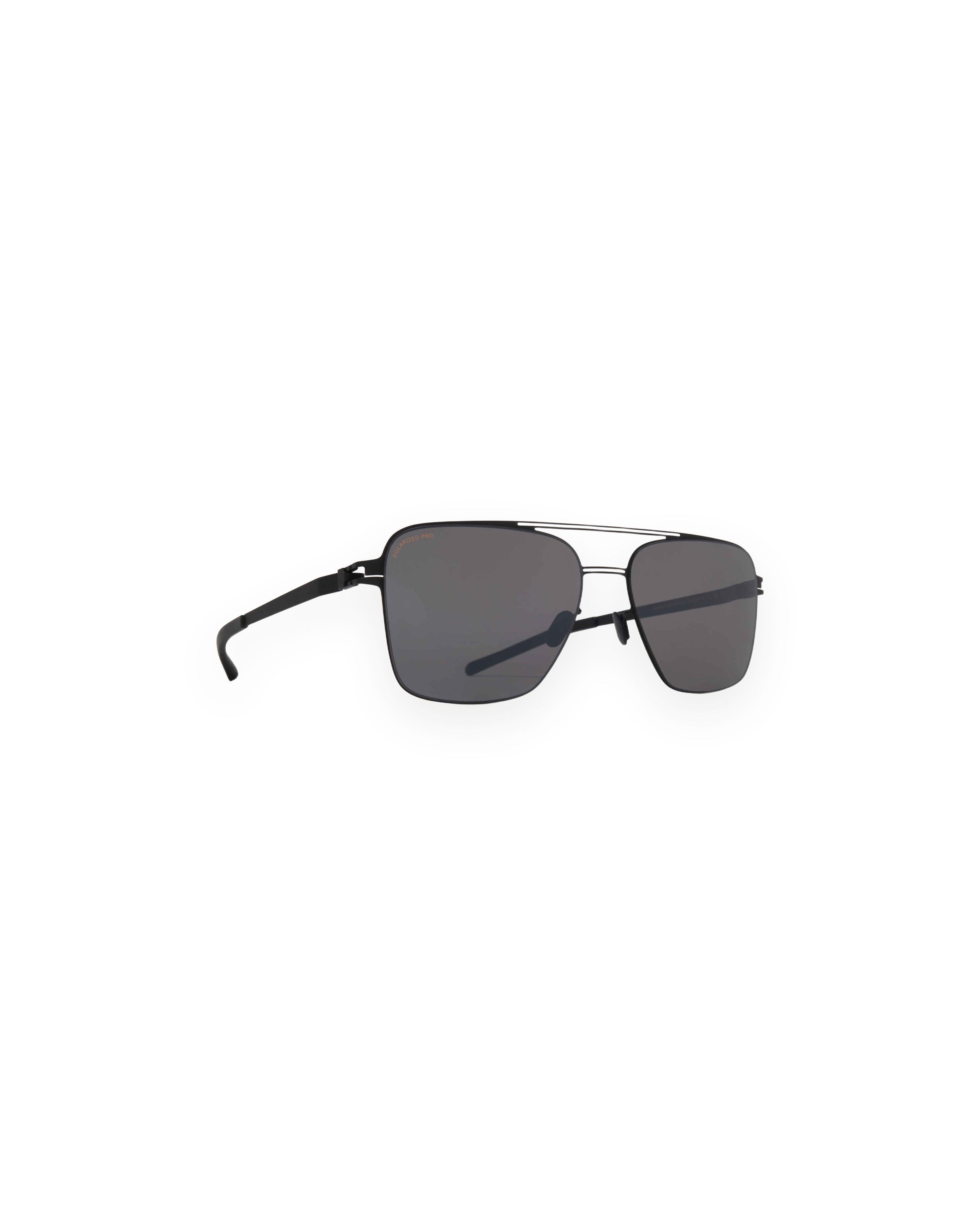 MYKITA BERNIE BLACK/WHITE Black/White / Polarized Pro Hi-Con Grey
