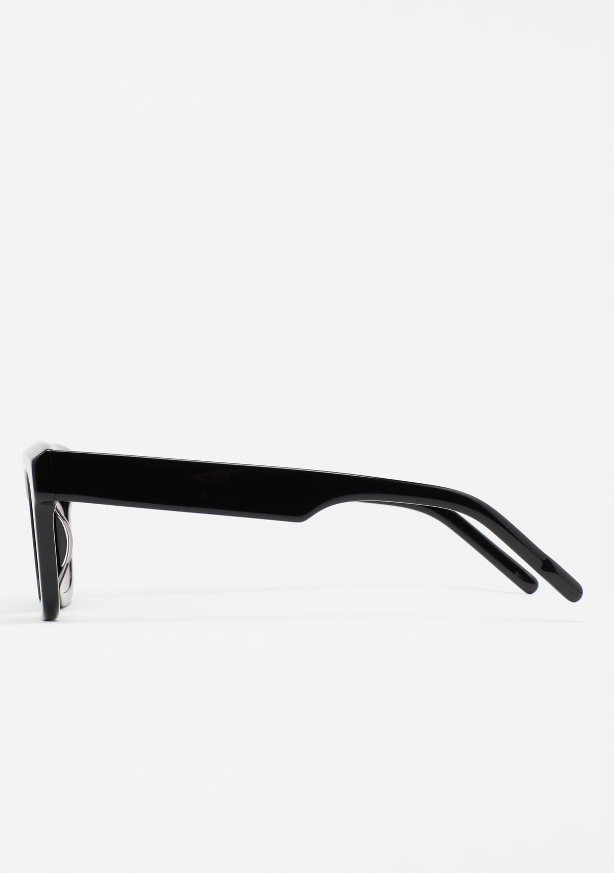 Side profile of KALEOS Binea 01 sunglasses showing the left temple.
