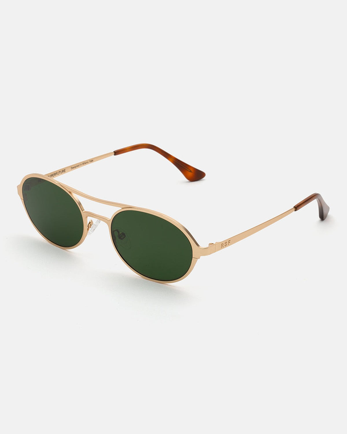 Angle view of RETROSUPERFUTURE Bird Classics sunglasses.