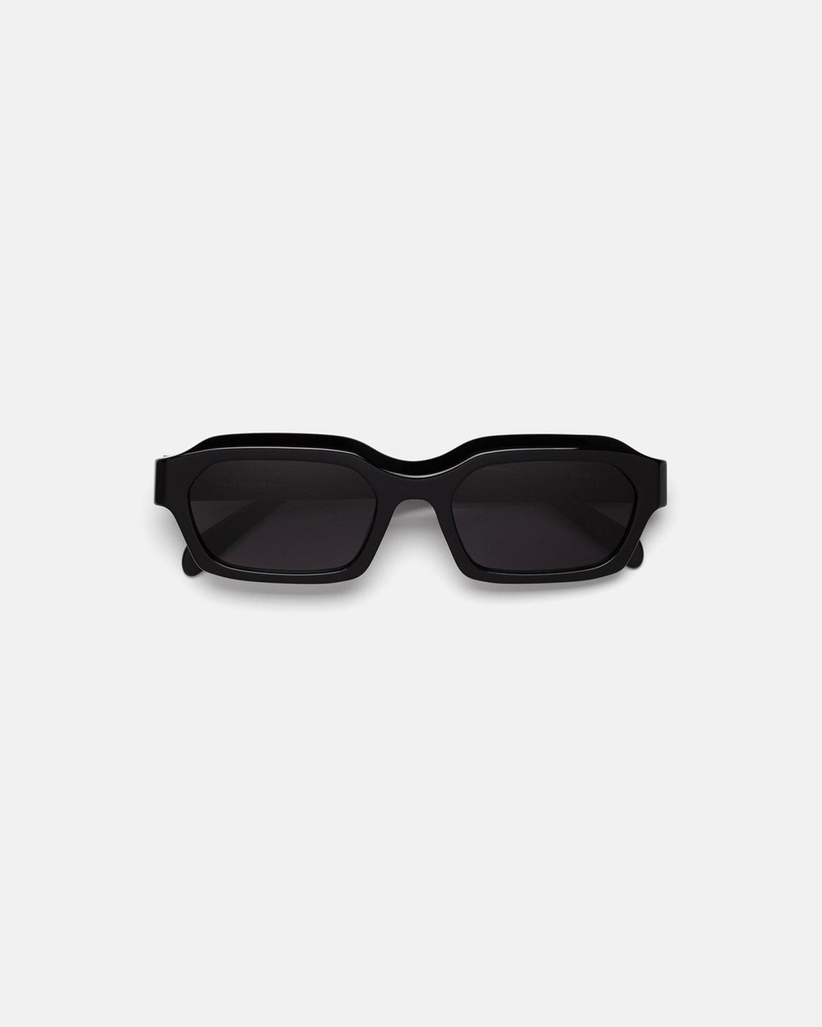 Front view of RETROSUPERFUTURE Boletus Black sunglasses.