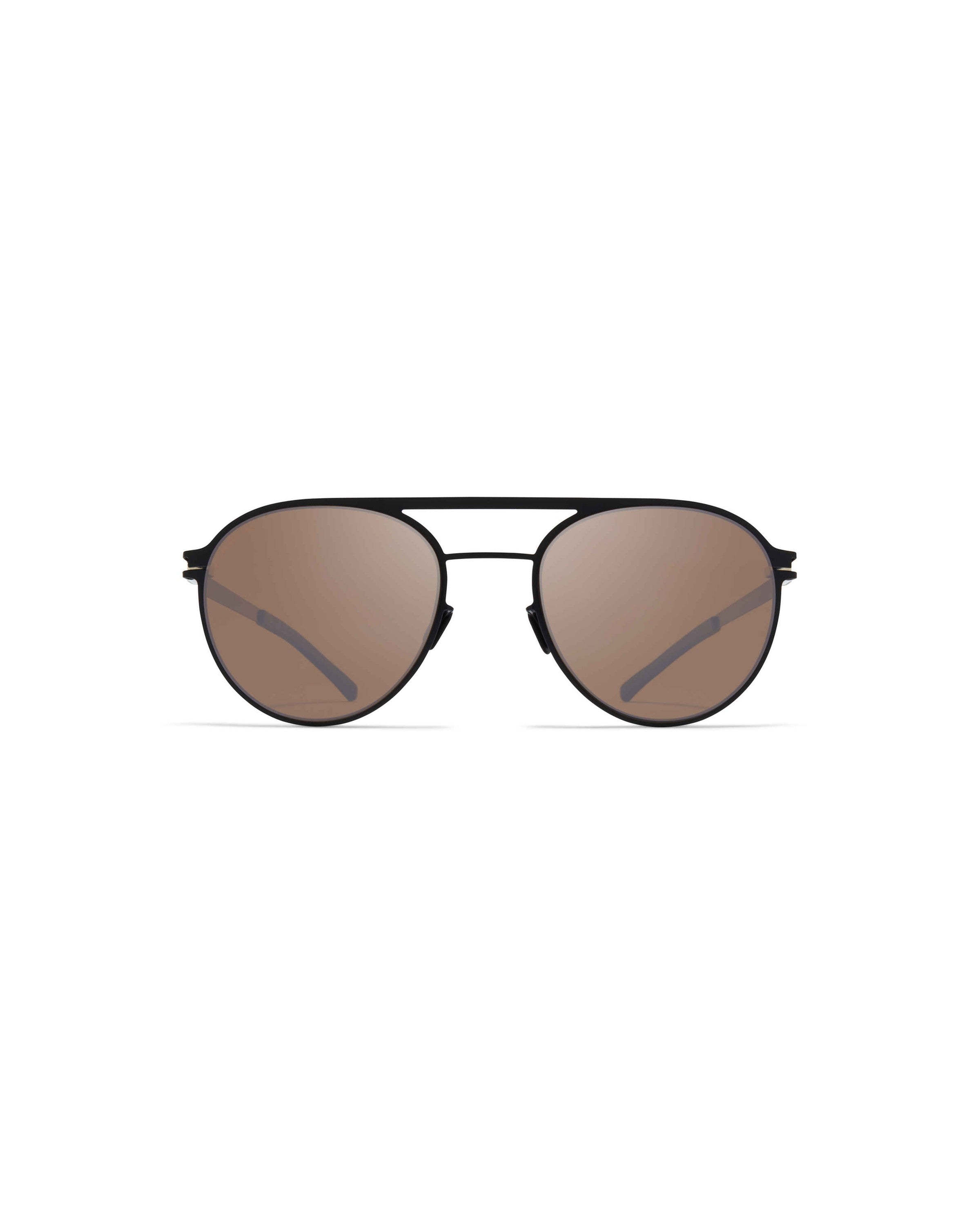 MYKITA BRADLEY JET BLACK/MOLE GREY Jet Black/Mole Grey / PolPro Hi-Con BrownSilverFlash