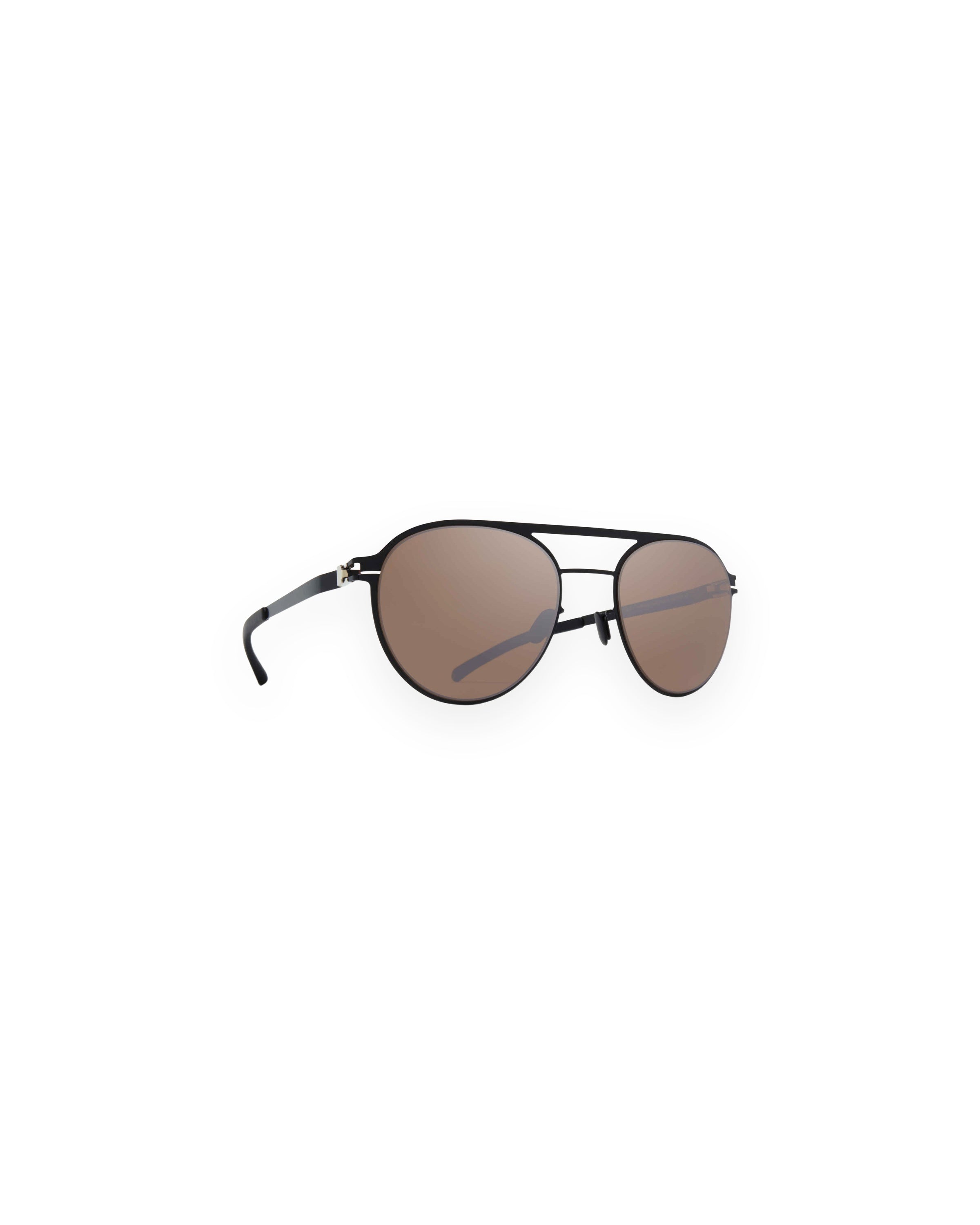 MYKITA BRADLEY JET BLACK/MOLE GREY Jet Black/Mole Grey / PolPro Hi-Con BrownSilverFlash