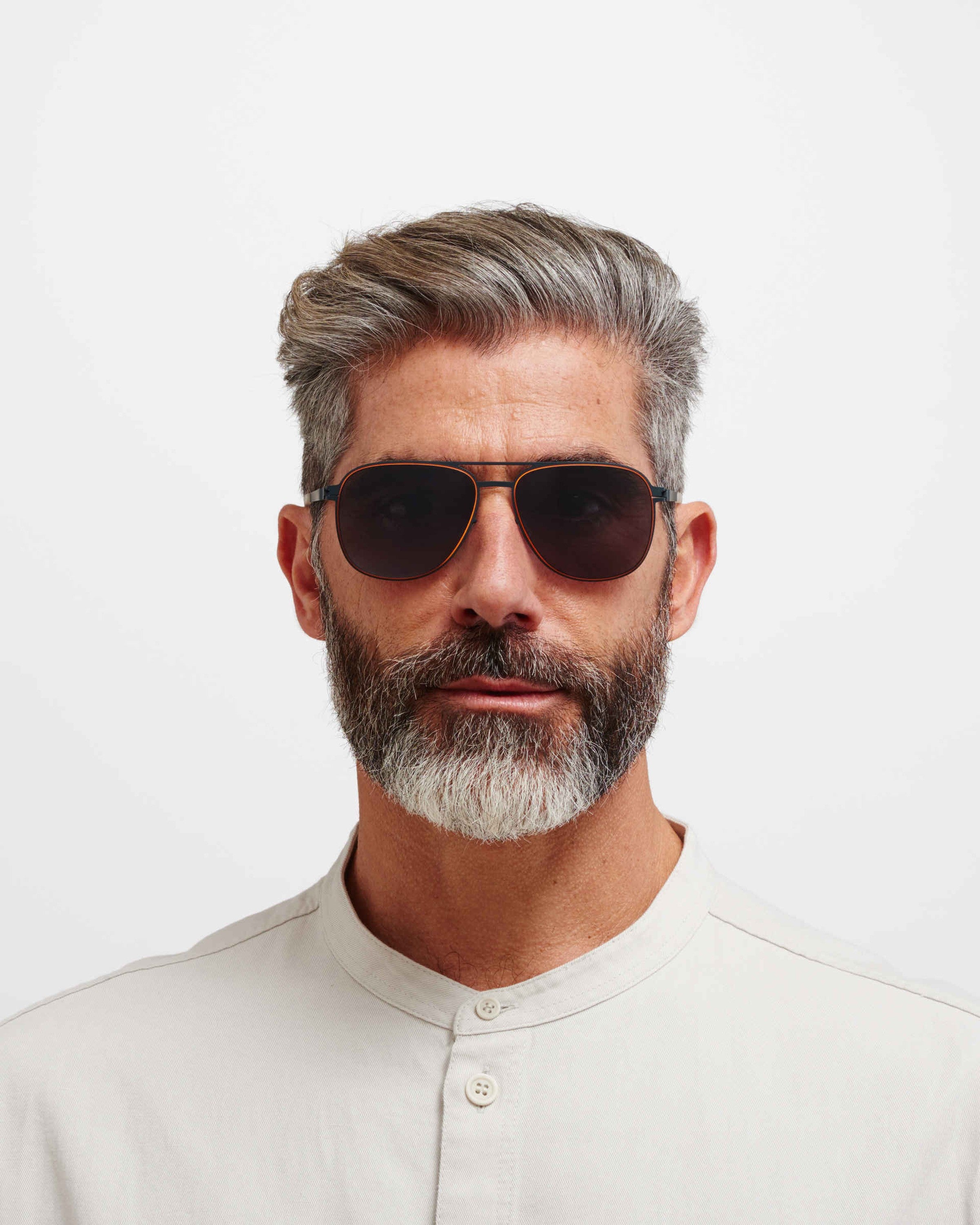 MYKITA CALEB INDIGO/ORANGE Indigo/Orange / Polarized Pro Hi-Con Grey