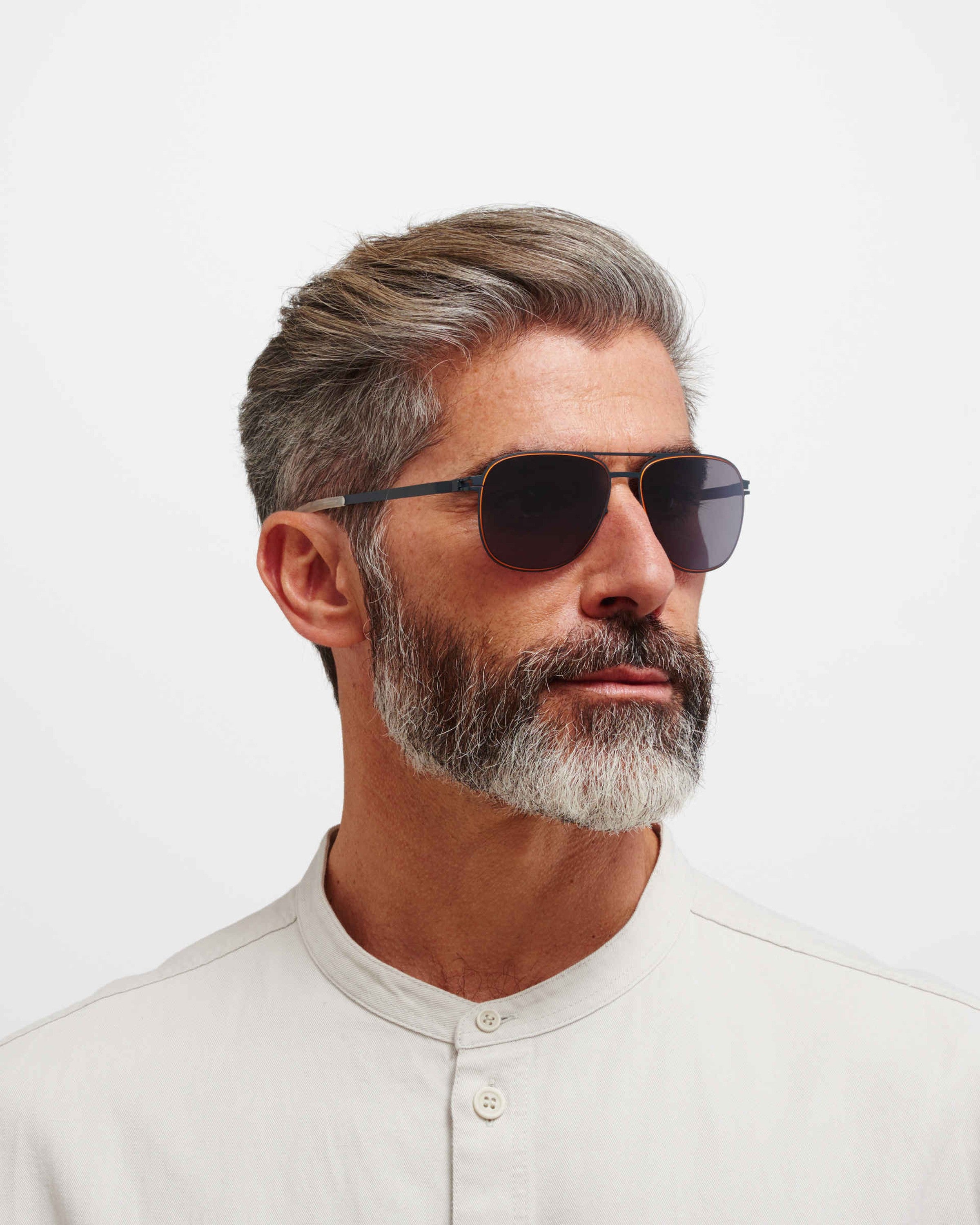 MYKITA CALEB INDIGO/ORANGE Indigo/Orange / Polarized Pro Hi-Con Grey