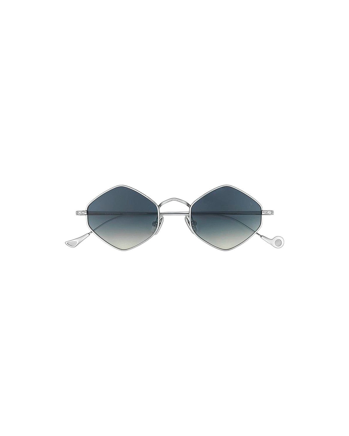 Front view of EYEPETIZER CANAR C.1-26 sunglasses with diamond-shaped lenses.