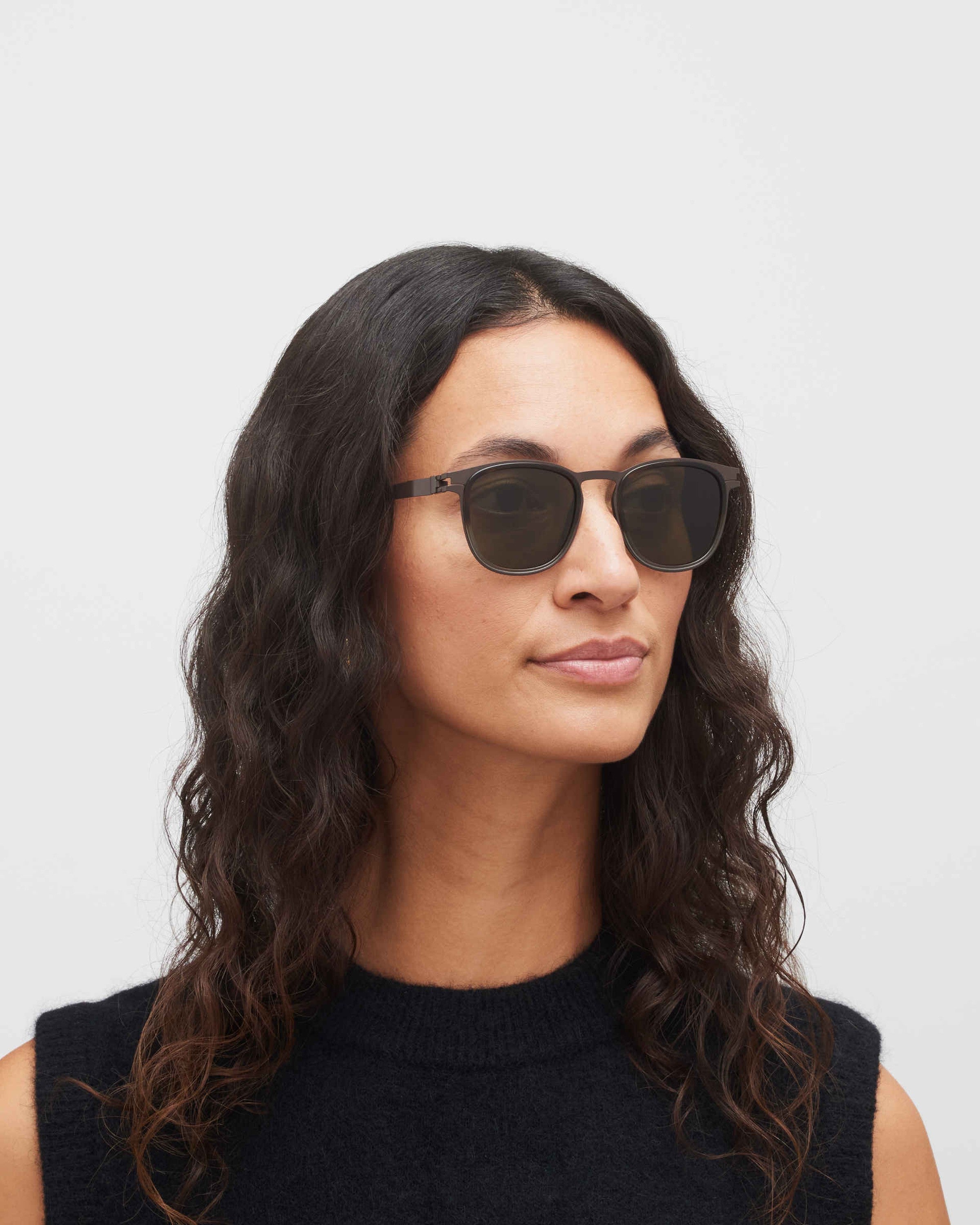 MYKITA CANTARA A63 DARK BROWN/SANTIAGO GRADIE Dark Brown/Santiago Gradie / Rawgreen Solid