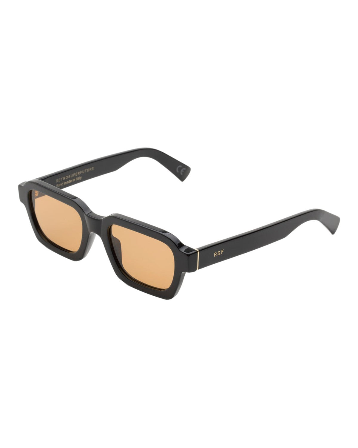 Angled view of RETROSUPERFUTURE Caro Refined sunglasses.
