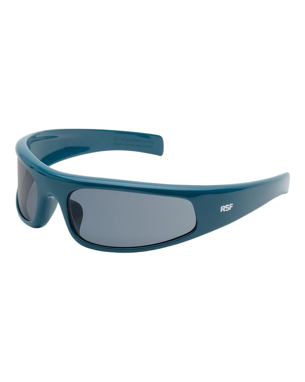 Angle view of RETROSUPERFUTURE Cerchietto Alzavolo sunglasses.