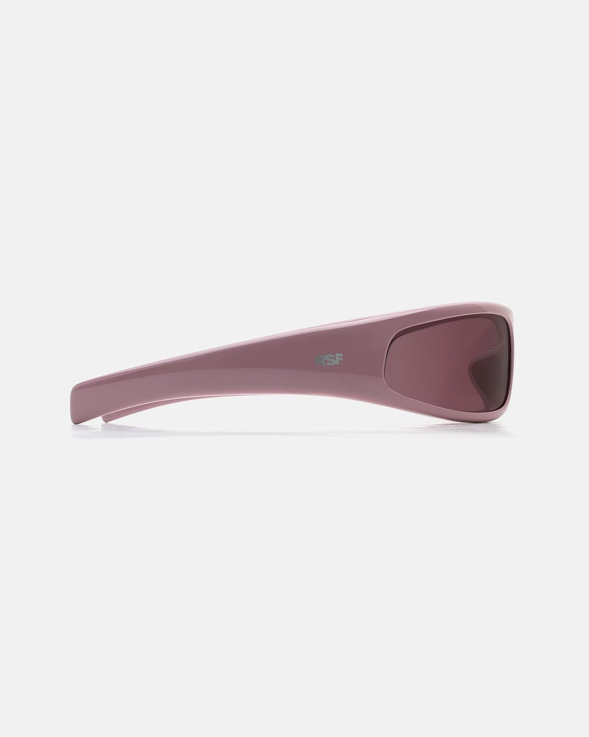 Side profile of RETROSUPERFUTURE Cerchietto Caramella sunglasses.