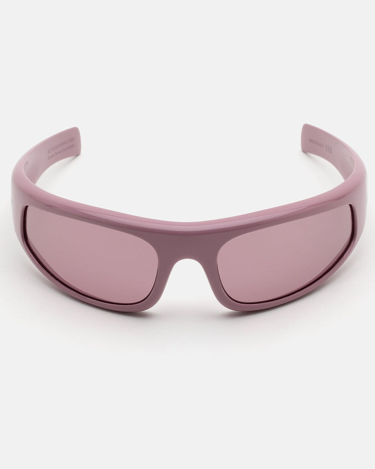 Overhead view of RETROSUPERFUTURE Cerchietto Caramella sunglasses.