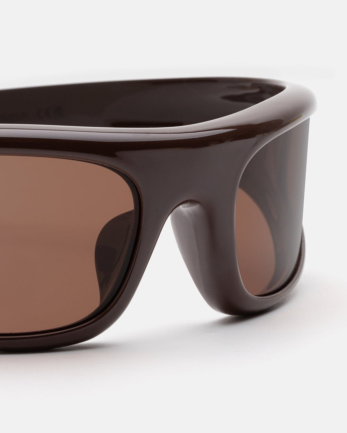 Close-up of the bridge and nose support on RETROSUPERFUTURE Cerchietto Ciambella eyeglasses.