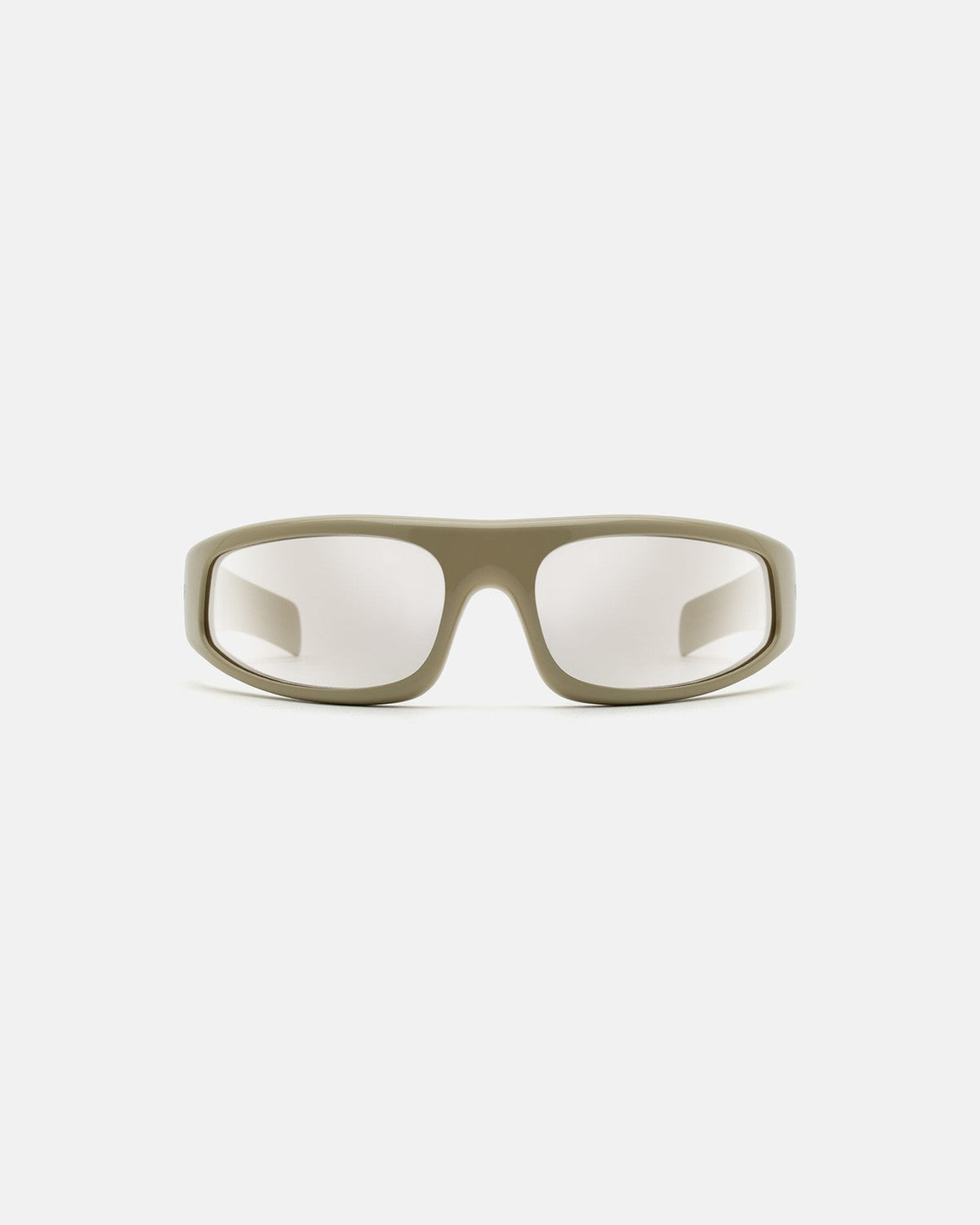 Front view of RETROSUPERFUTURE Cerchietto Cremoso sunglasses.