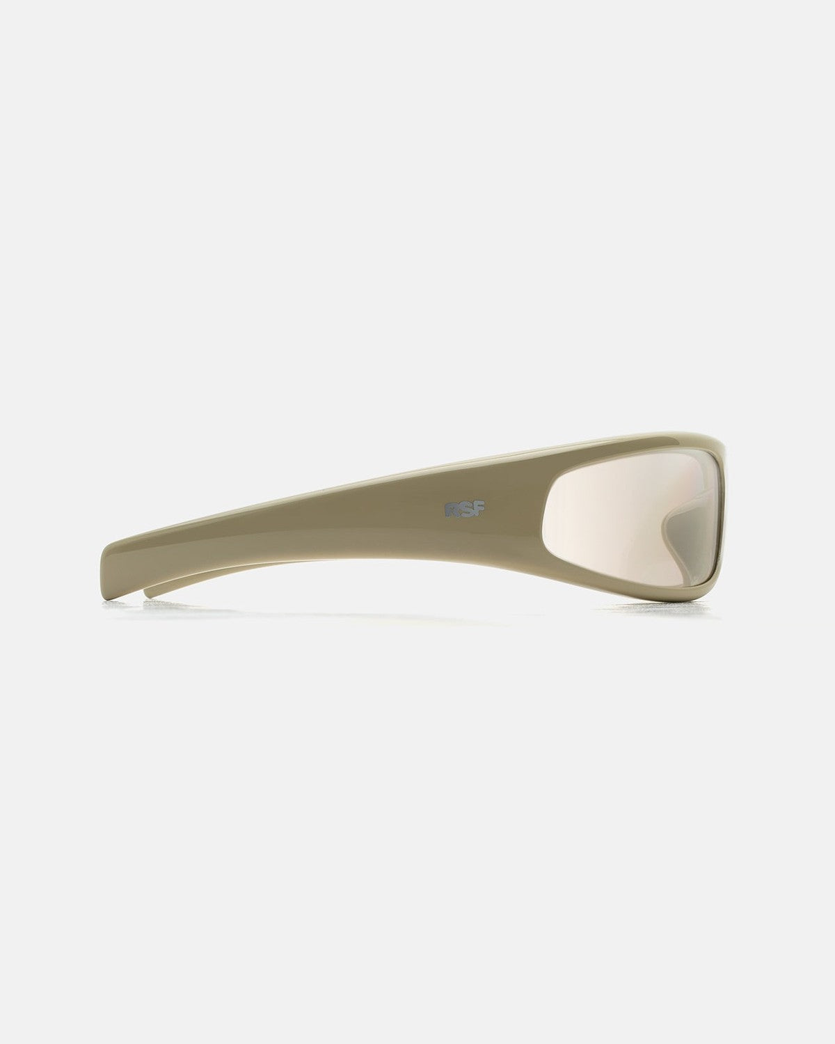 Side profile of RETROSUPERFUTURE Cerchietto Cremoso sunglasses.