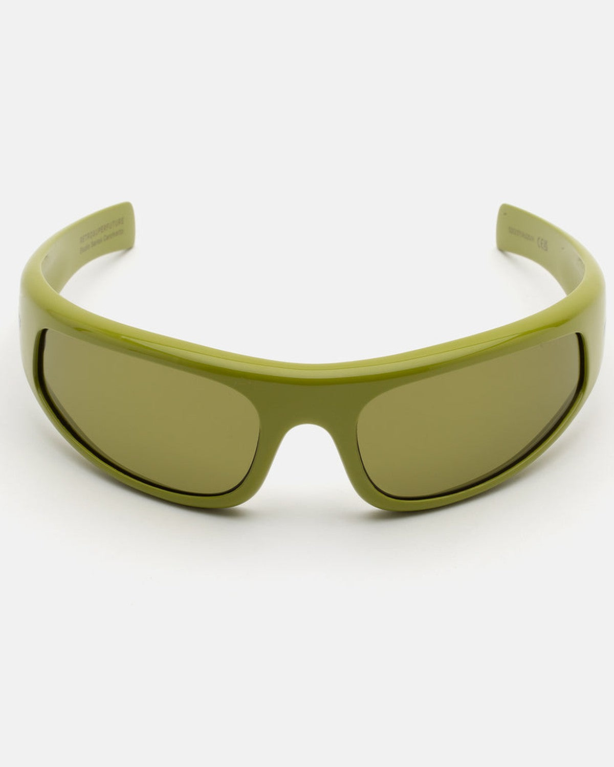 Front view showing the headband design of RETROSUPERFUTURE Cerchietto Dragoncello sunglasses.