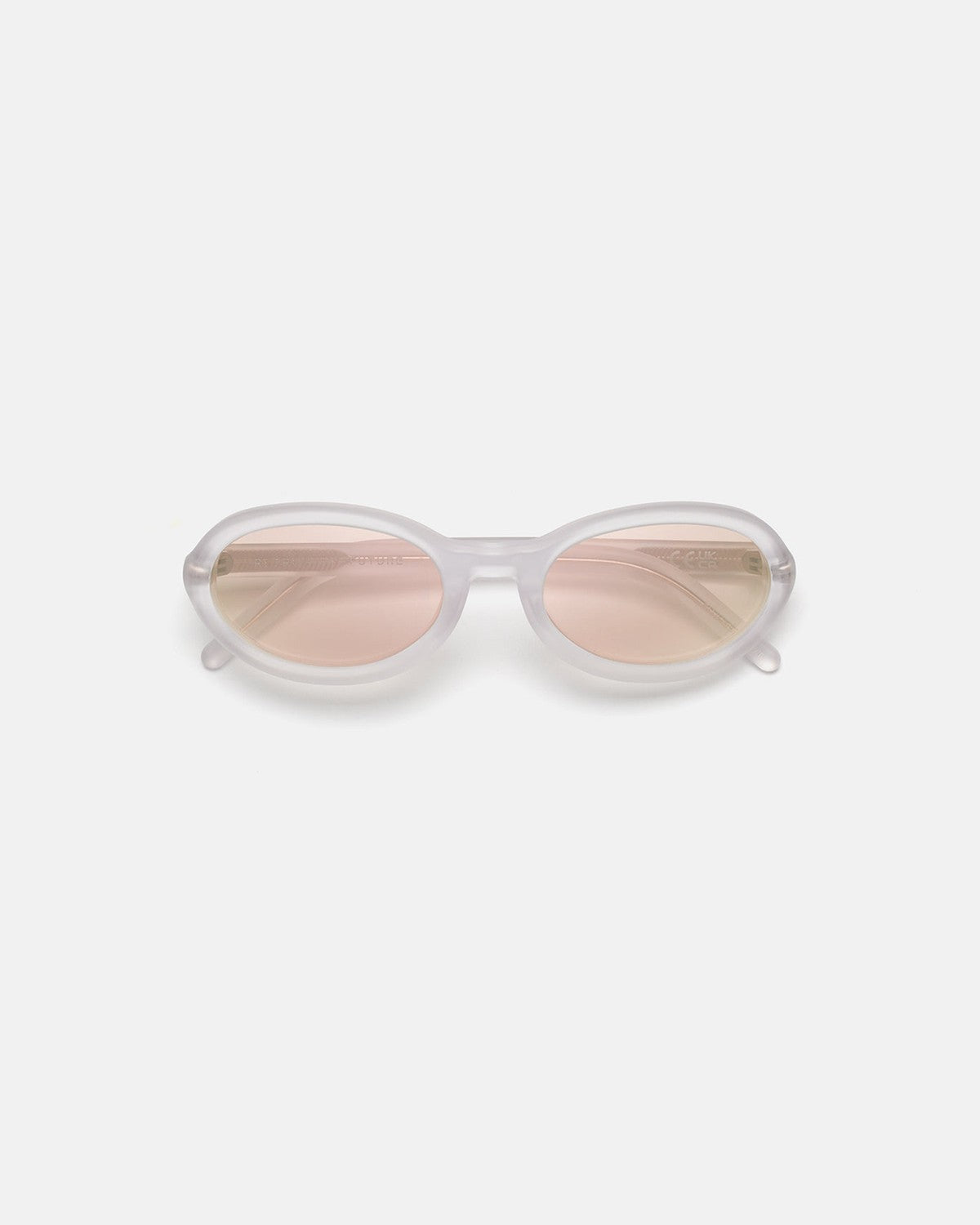 Front view of RETROSUPERFUTURE Cherry Frozen sunglasses.