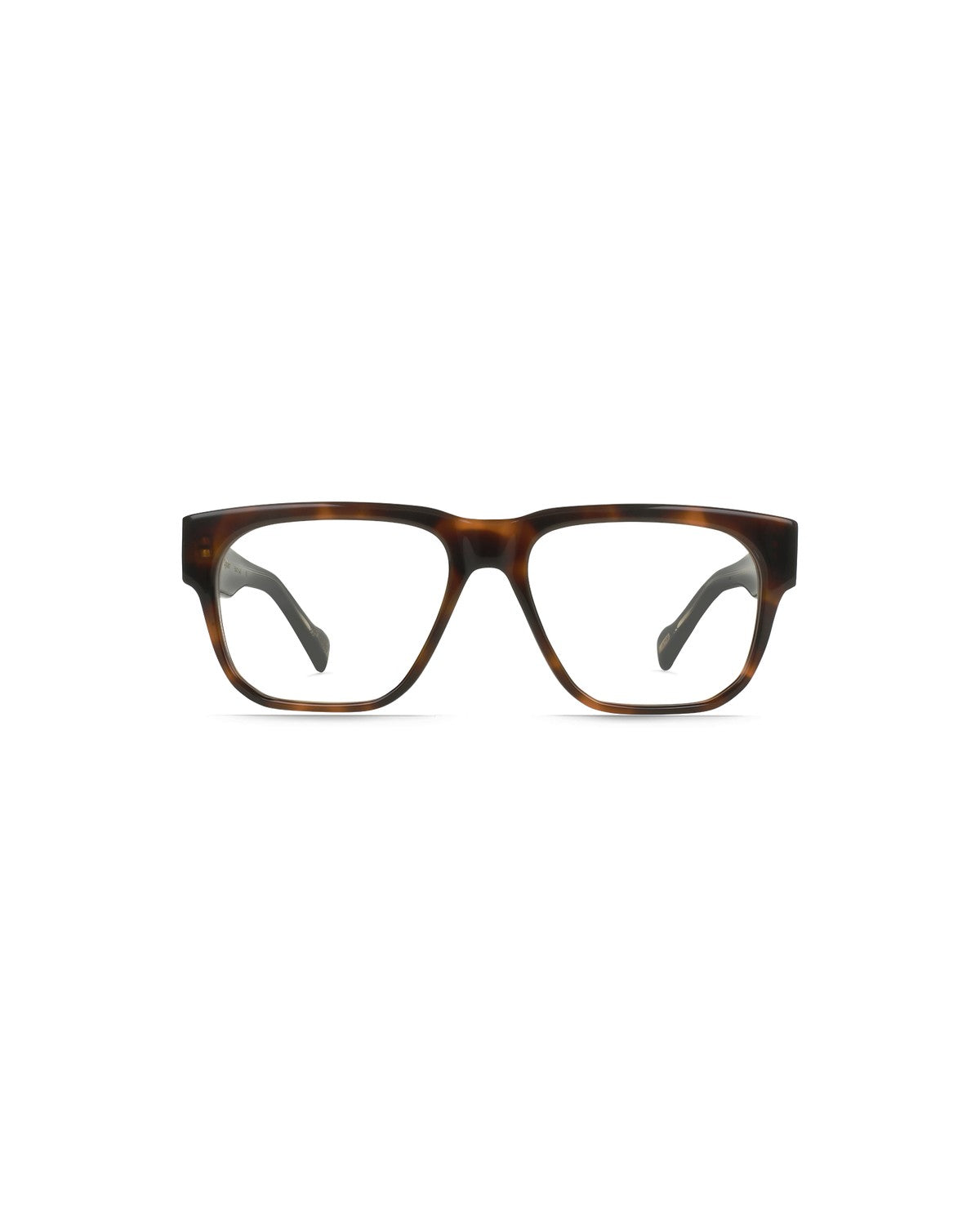 Front view of RAEN Cynder 55 Hearth Clear eyeglasses.