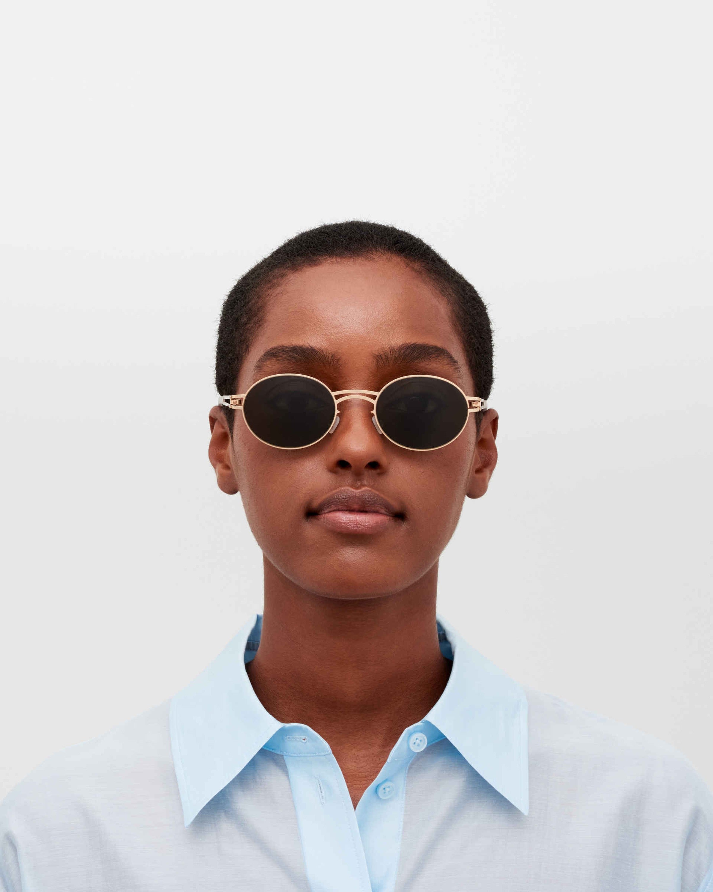 MYKITA DADA CHAMPAGNE GOLD Champagne Gold / Rawgreen Solid