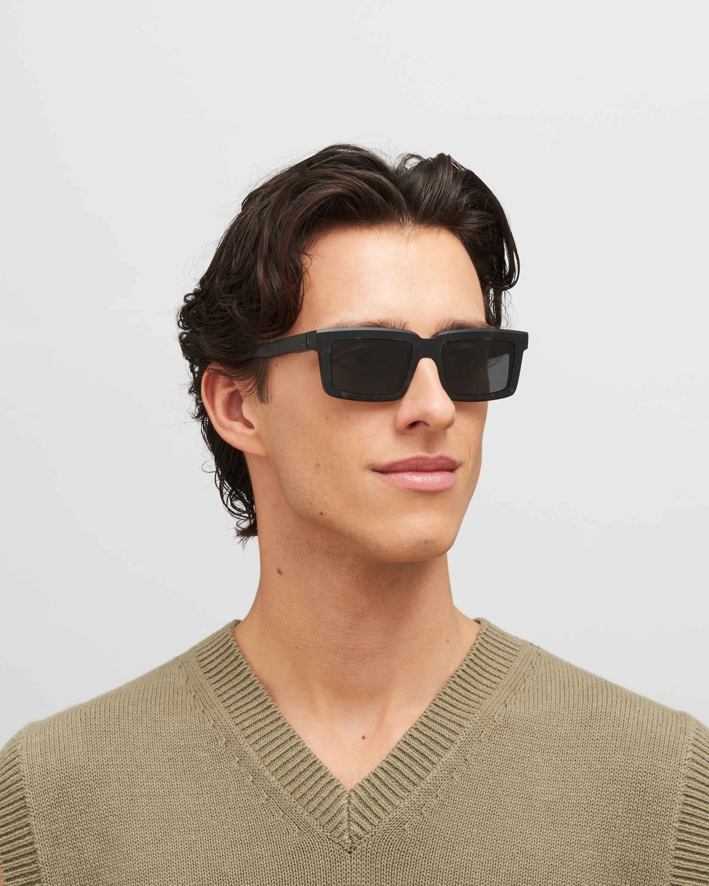 MYKITA DAKAR C178 CHILLED RAW BLACK HAVAN/S Chilled Raw Black Havan/S / Darkgrey Solid