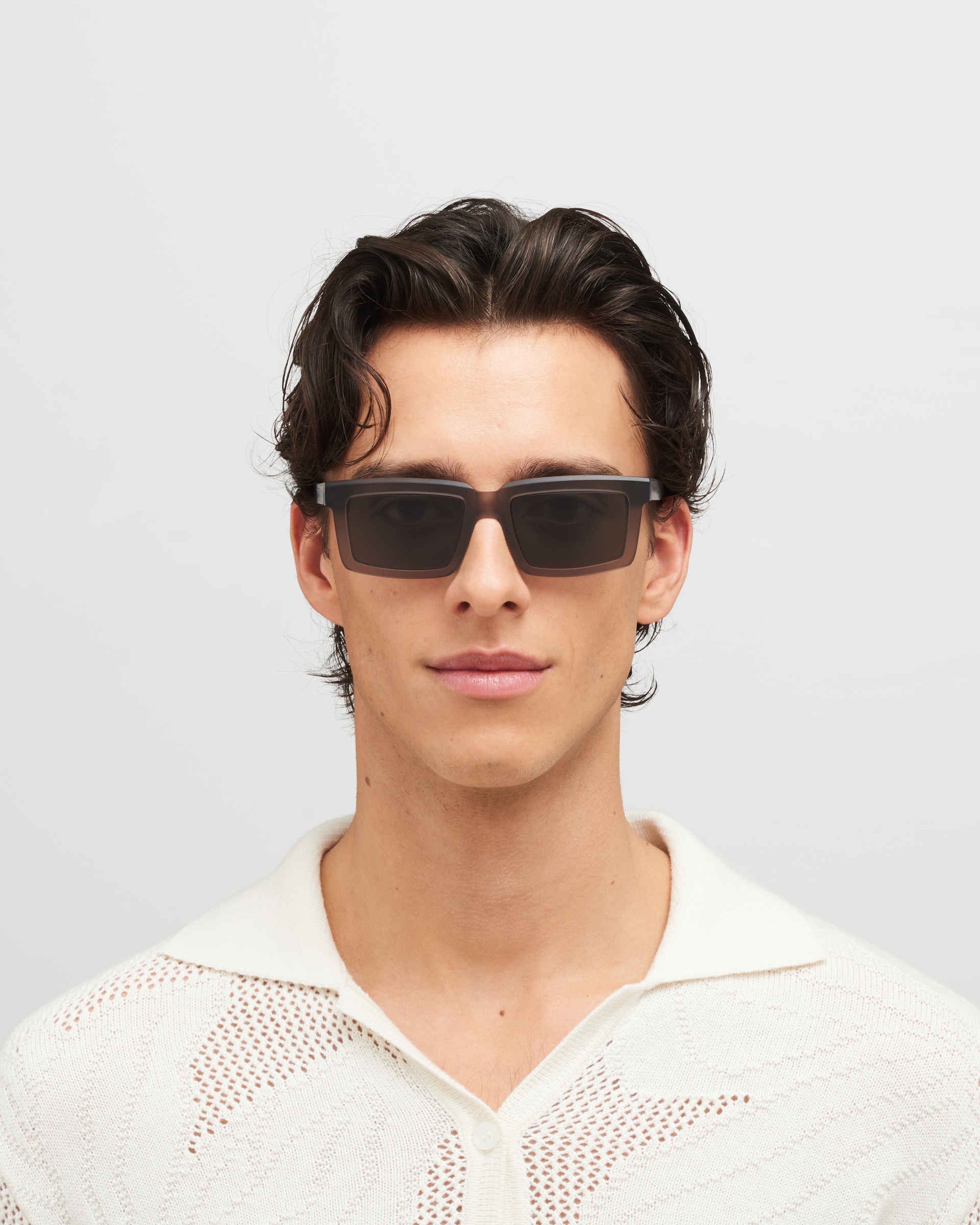 MYKITA DAKAR C181 CHILLED RAW CLEAR ASH/SIL Chilled Raw Clear Ash/Sil / Darkgrey Solid