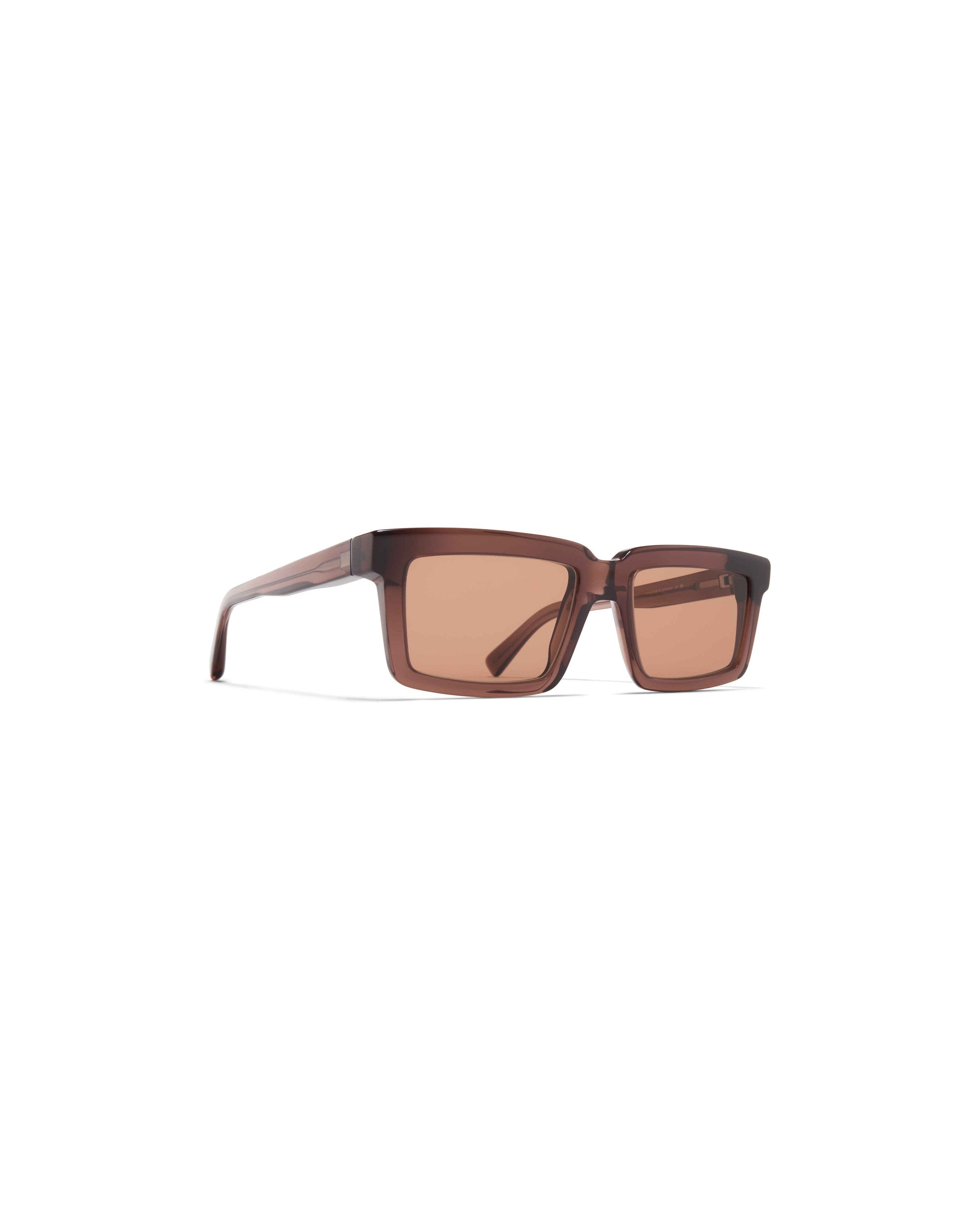 MYKITA DAKAR C204 MAROON/SHINY SILVER Maroon/Shiny Silver / Cruxitebrown Solid