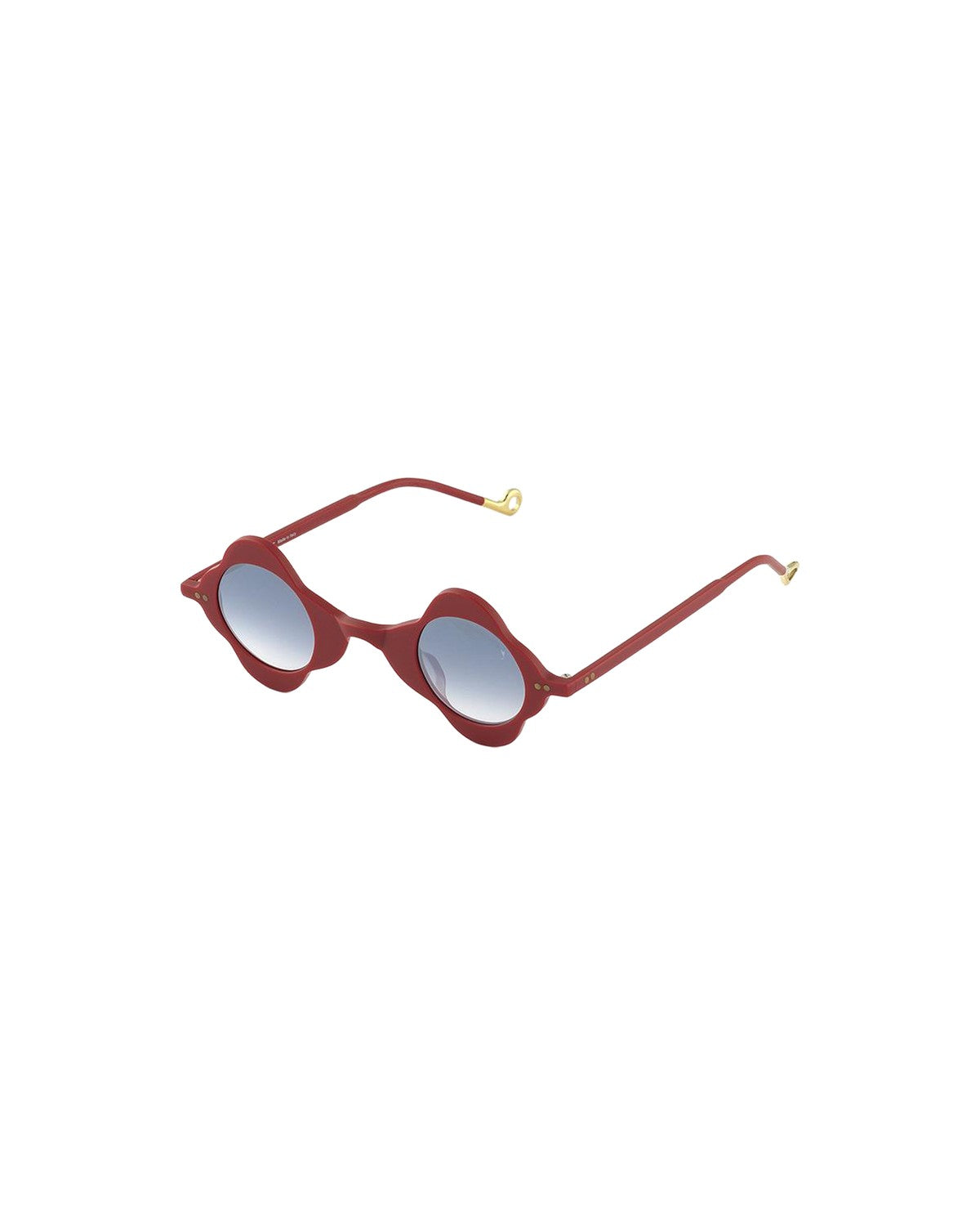 Angled view of EYEPETIZER DICIOTTO C.W-27F sunglasses showing temples and frame shape.