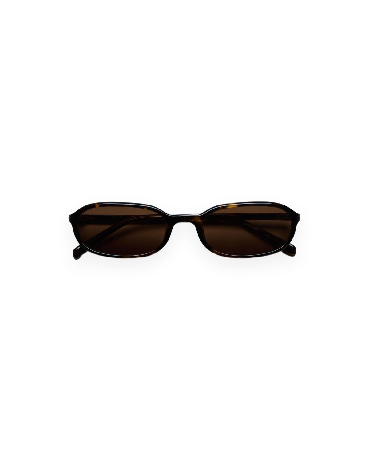 Front view of CHIMI Edith Tortoise Brown sunglasses.