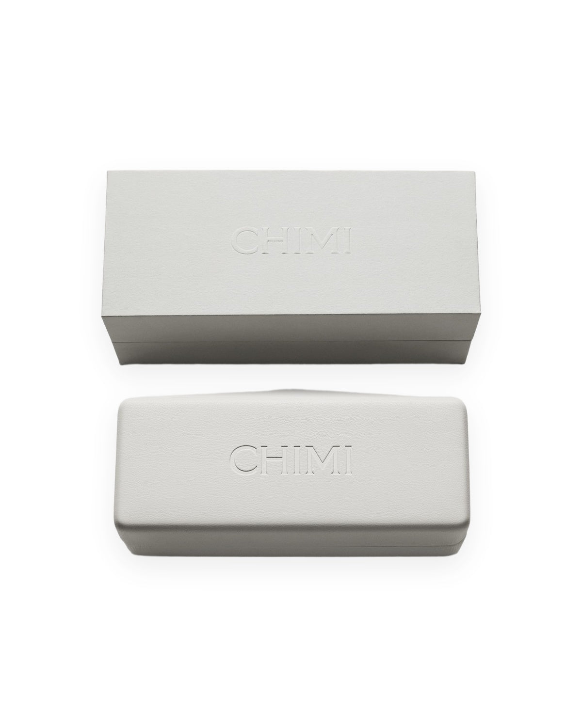 CHIMI branded case and box for sunglasses.