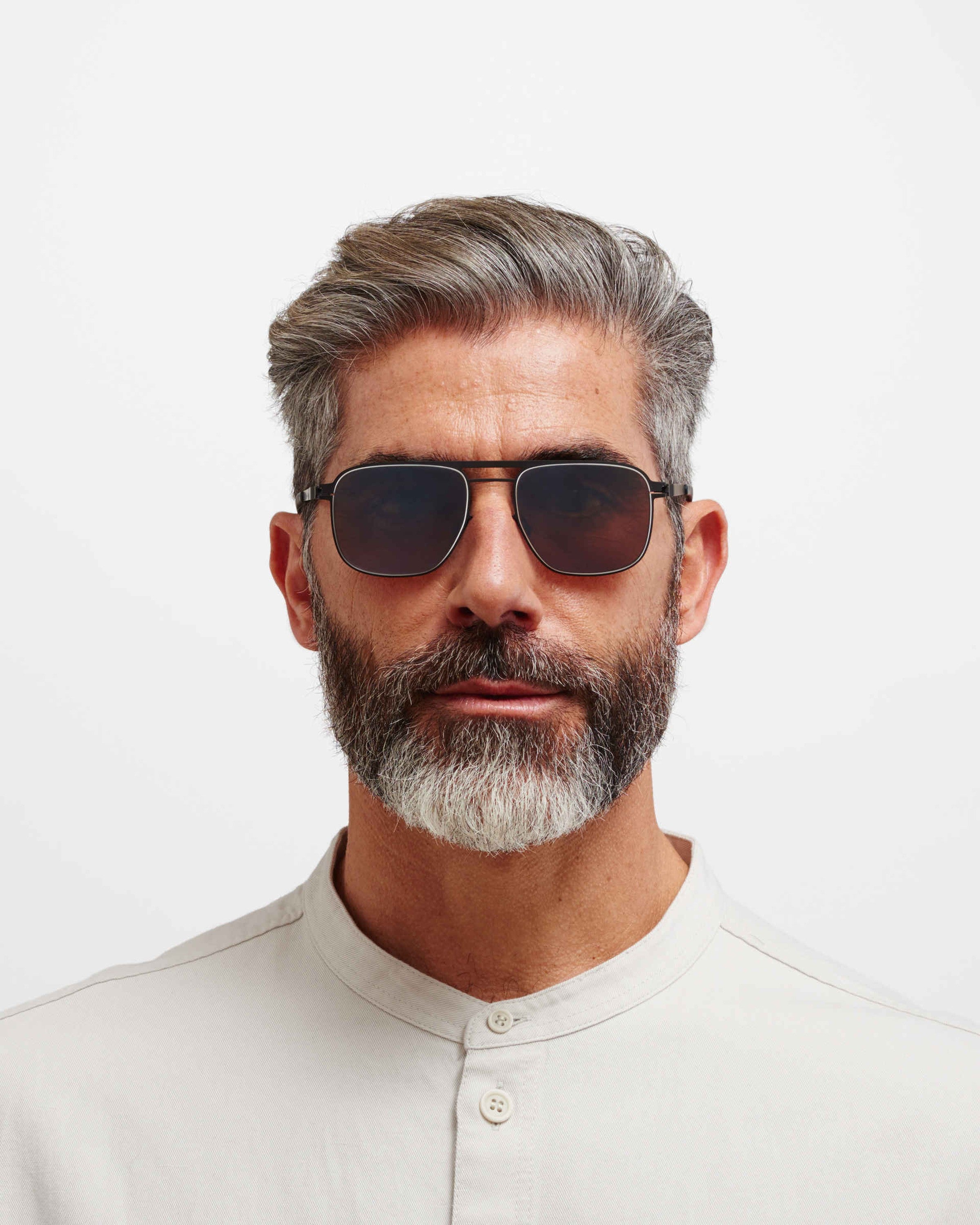 MYKITA ELI BLACK/WHITE Black/White / PolPro HiCon Brown SL/F