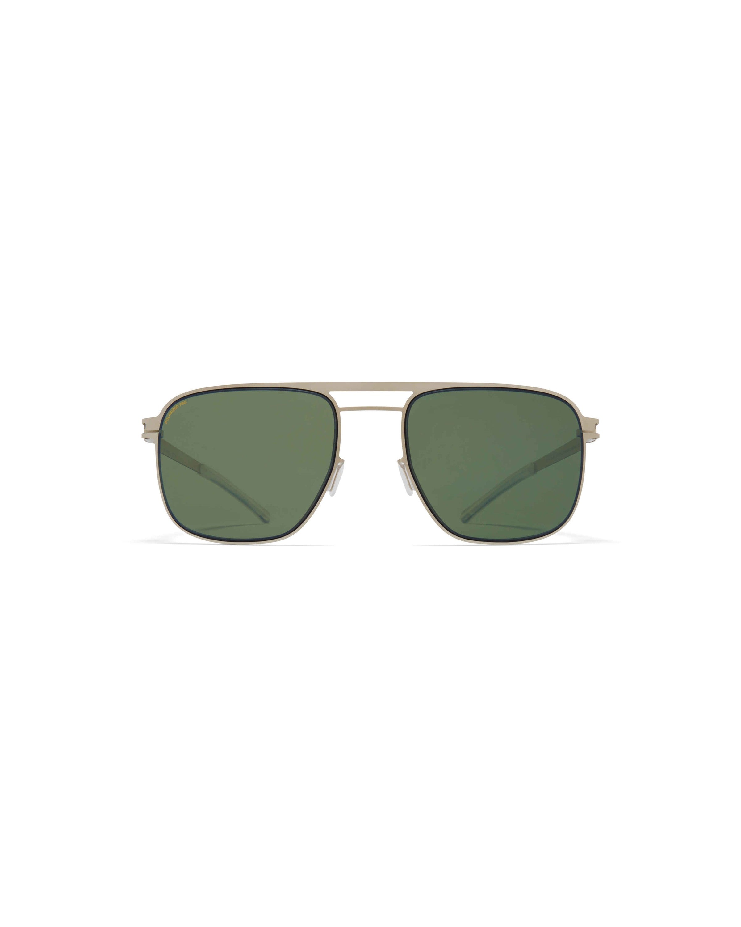 MYKITA ELI MATTE SILVER/BLACK Matte Silver/Black / PolPro Green 15