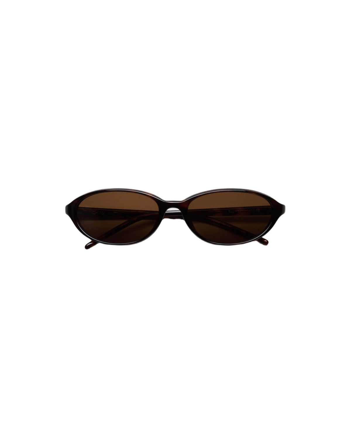 Front view of CHIMI Ellipse Tortoise Brown sunglasses.