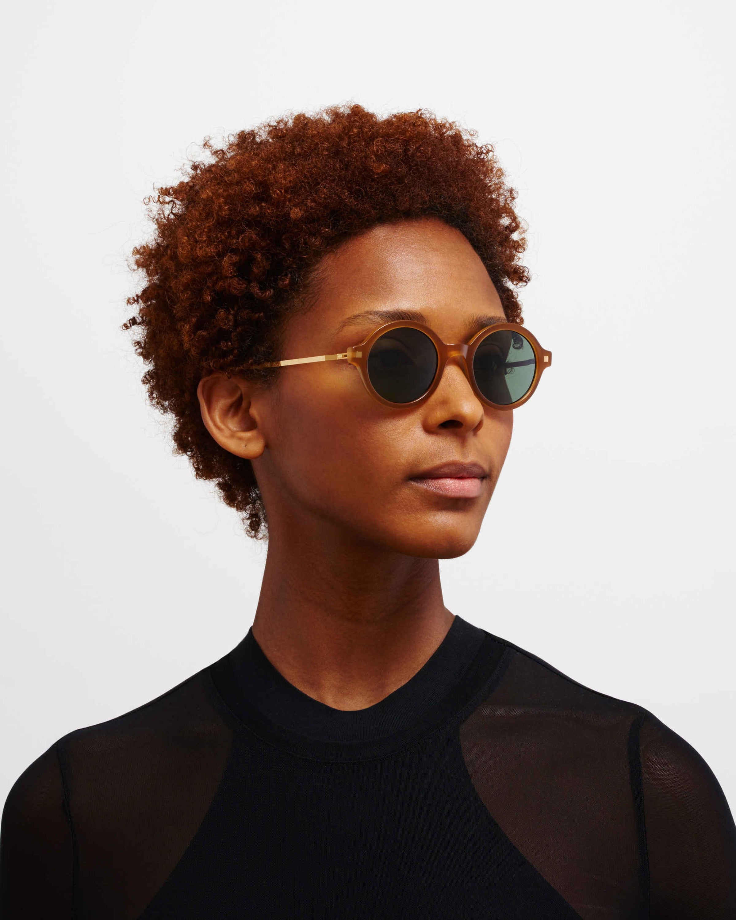 MYKITA ESBO C99 BROWN DARK BROWN/GLOSSY GO Brown Dark Brown/Glossy Go / Polarized Pro Green 15