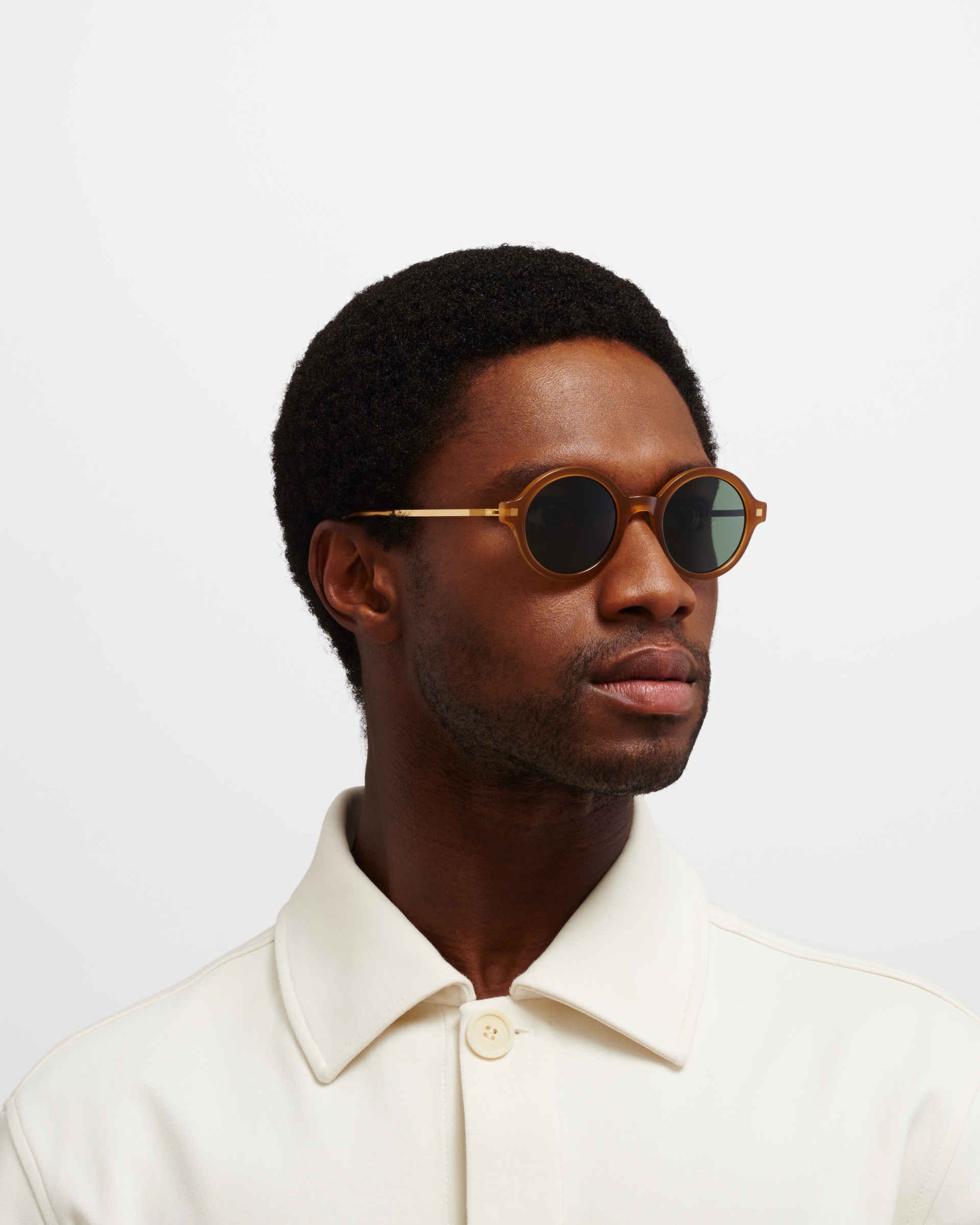 MYKITA ESBO C99 BROWN DARK BROWN/GLOSSY GO Brown Dark Brown/Glossy Go / Polarized Pro Green 15