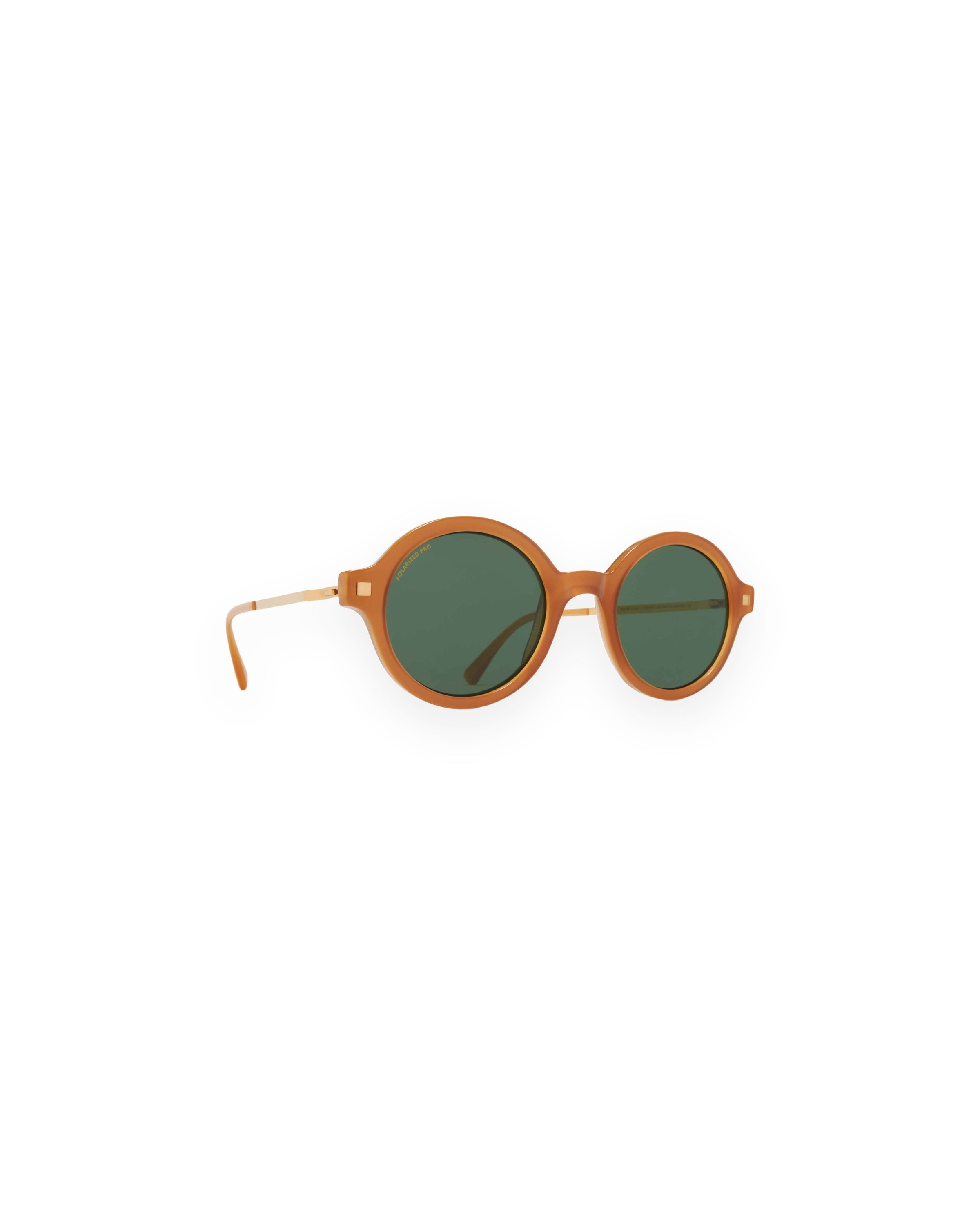MYKITA ESBO C99 BROWN DARK BROWN/GLOSSY GO Brown Dark Brown/Glossy Go / Polarized Pro Green 15