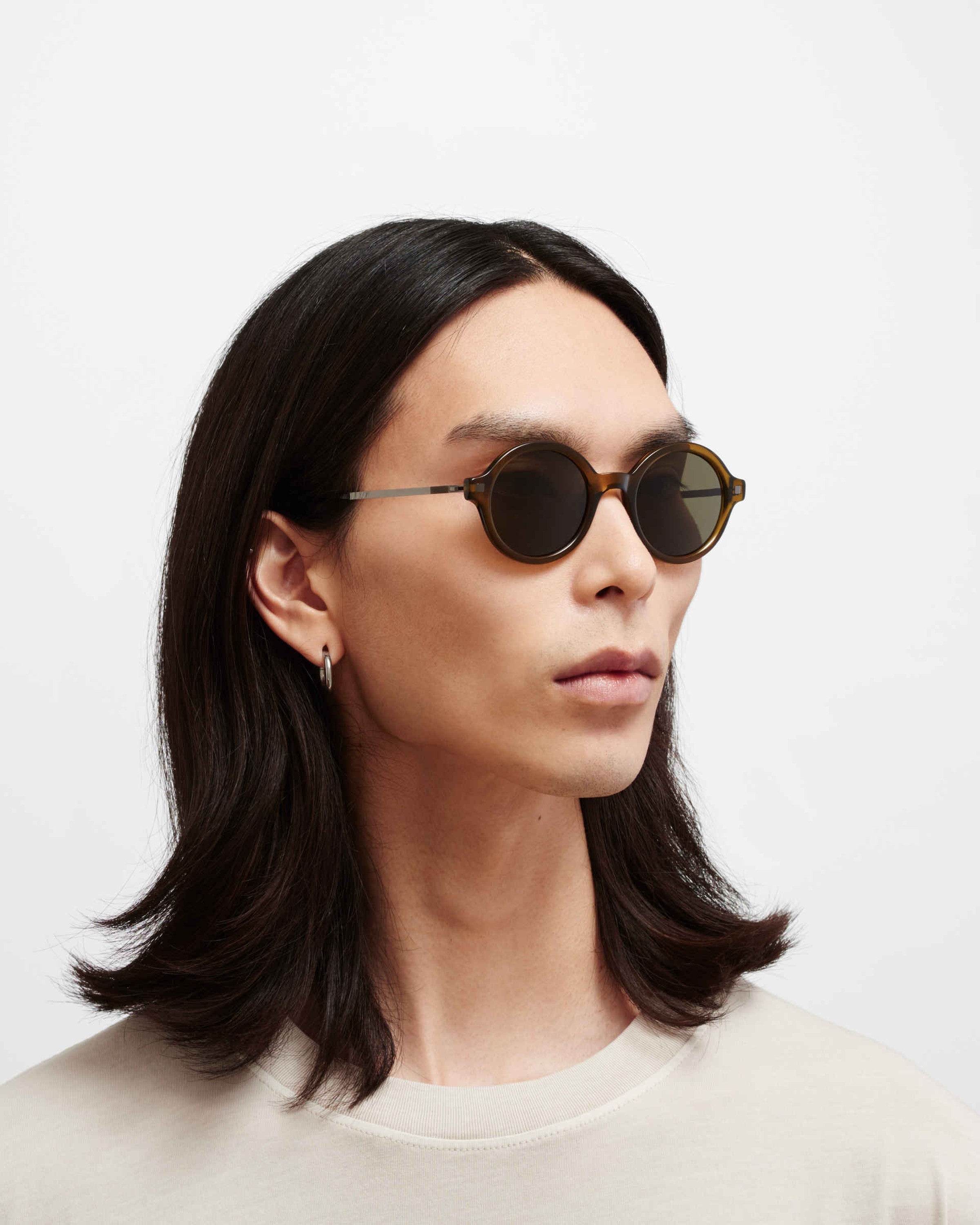 MYKITA ESBO C114 PERIDOT/SHINY GRAPHITE Peridot/Shiny Graphite / Raw Green Solid