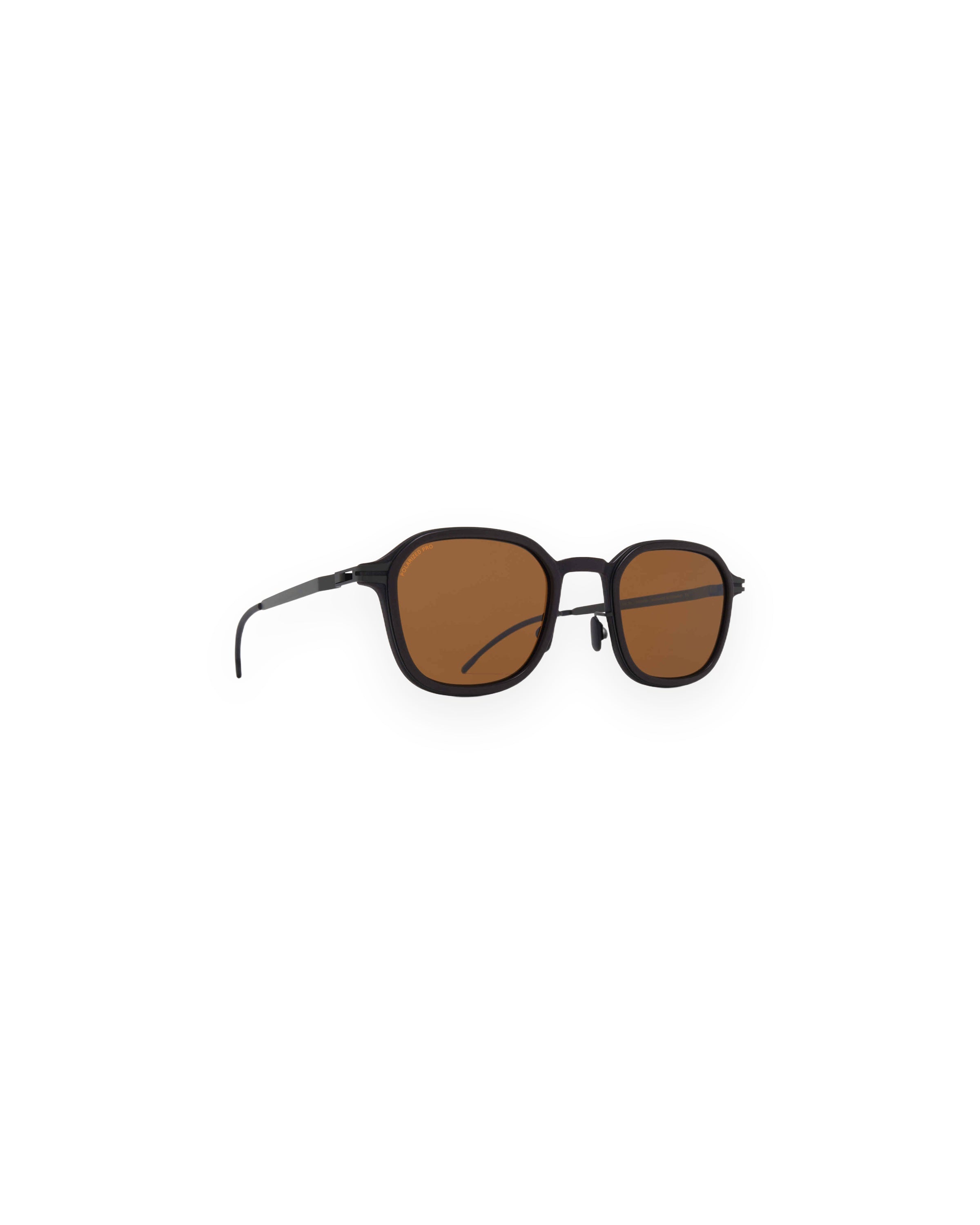MYKITA FIR MH6 PITCH BLACK/BLACK Pitch Black/Black / Polarized Pro Amber Brown