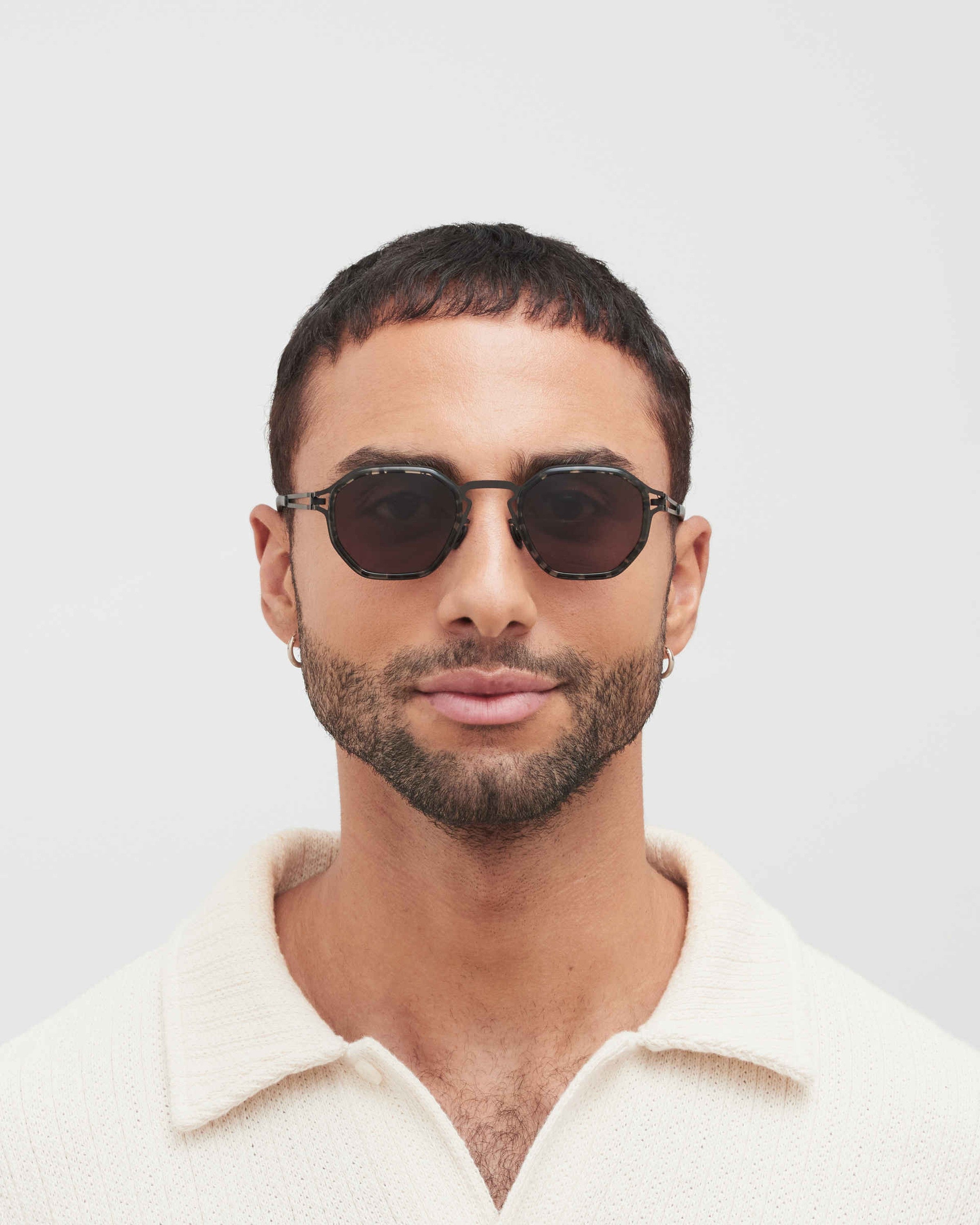 MYKITA GIA A16 BLACK/ANTIGUA Black/Antigua / Brown Solid