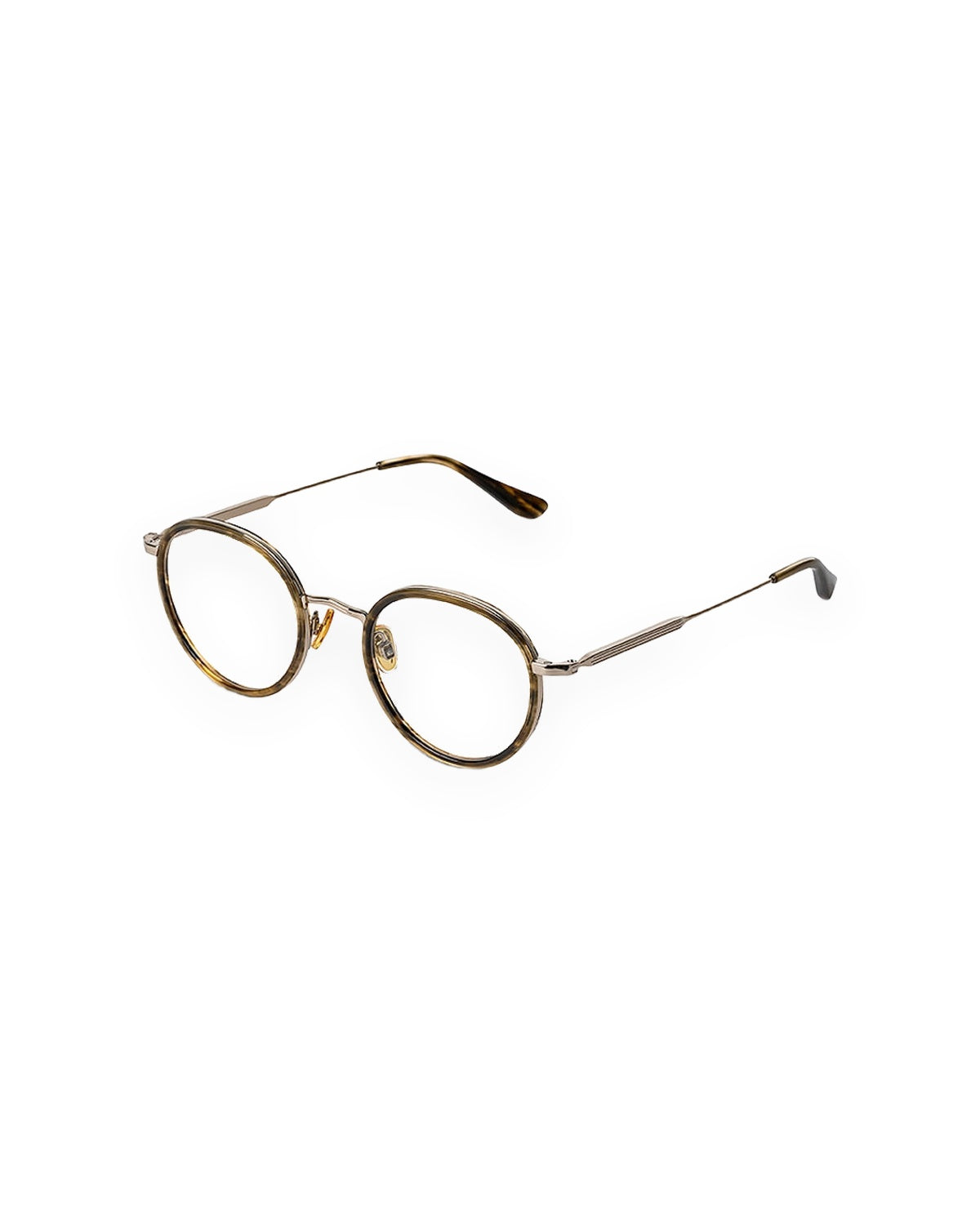 Angle view of ROSS & BROWN Hackney Combi eyeglasses.